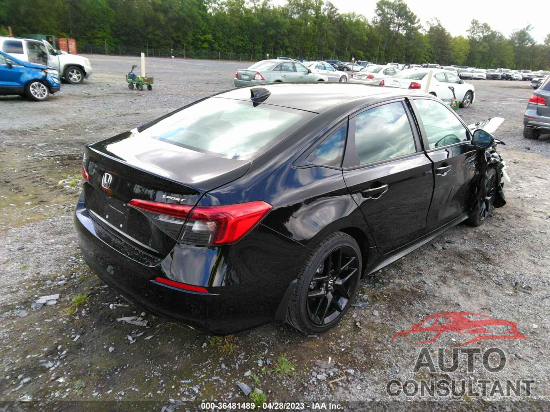 HONDA CIVIC SEDAN 2023 - 2HGFE2F55PH525508