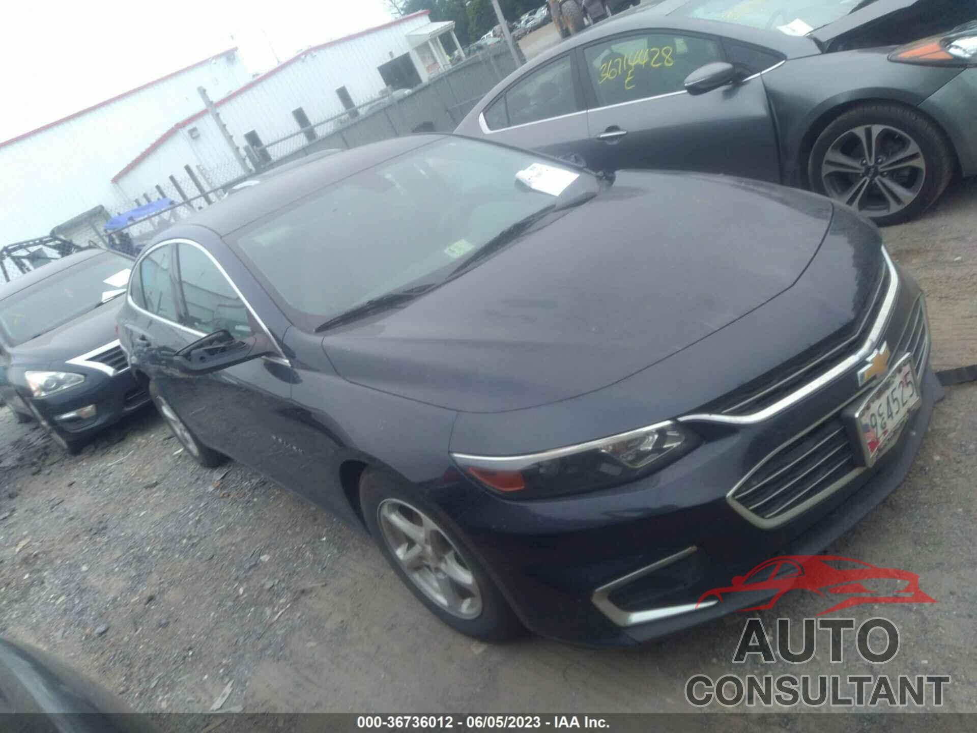 CHEVROLET MALIBU 2016 - 1G1ZB5ST2GF251821