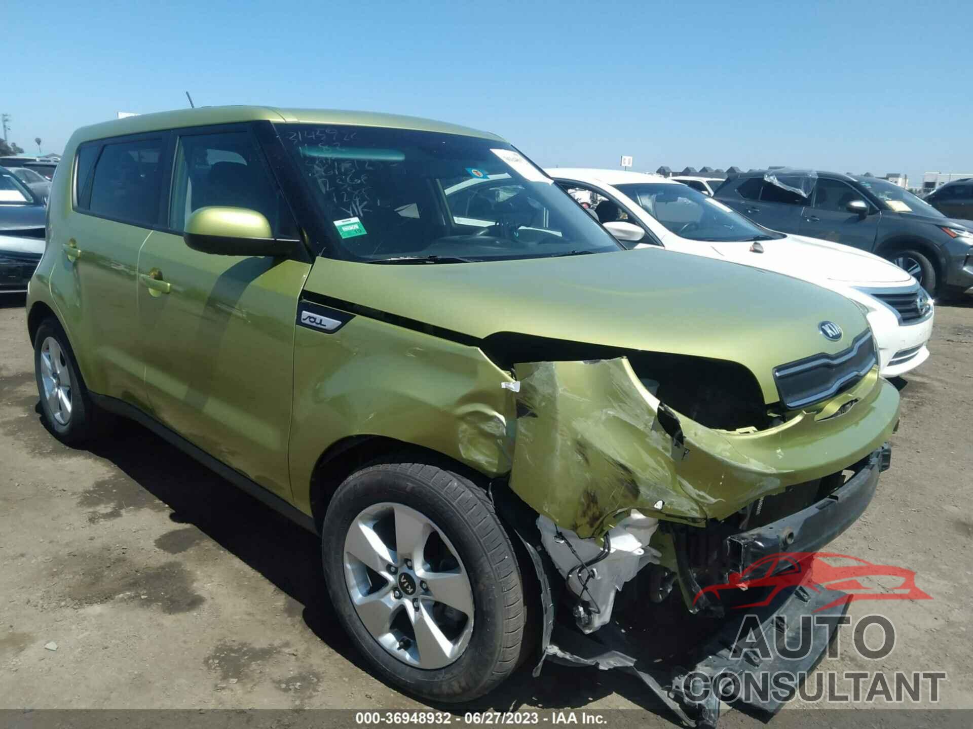 KIA SOUL 2017 - KNDJN2A28H7884922