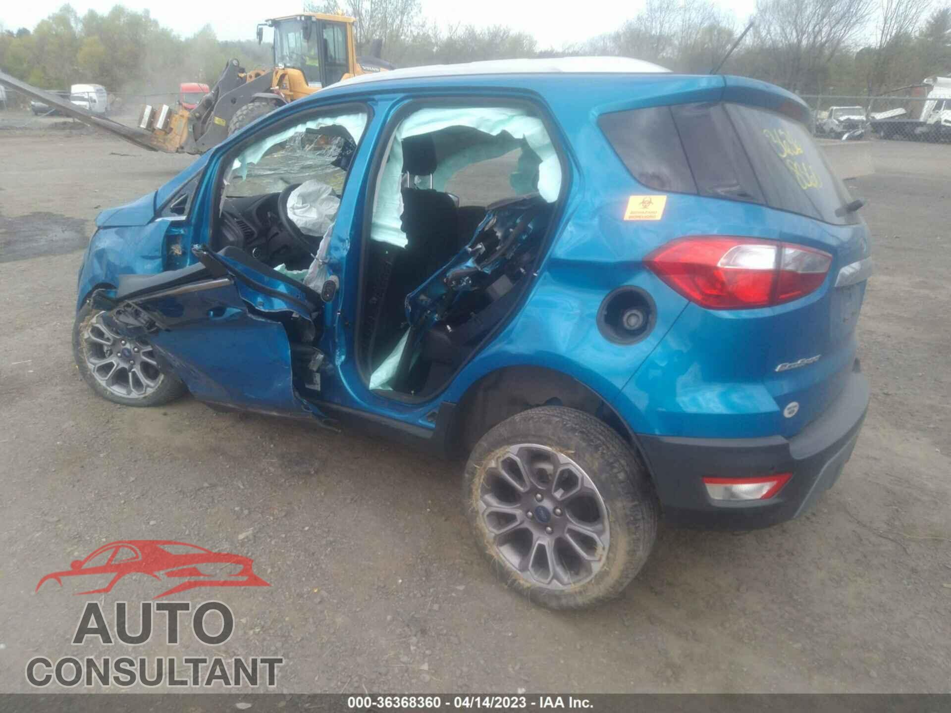 FORD ECOSPORT 2020 - MAJ6S3KL3LC330298