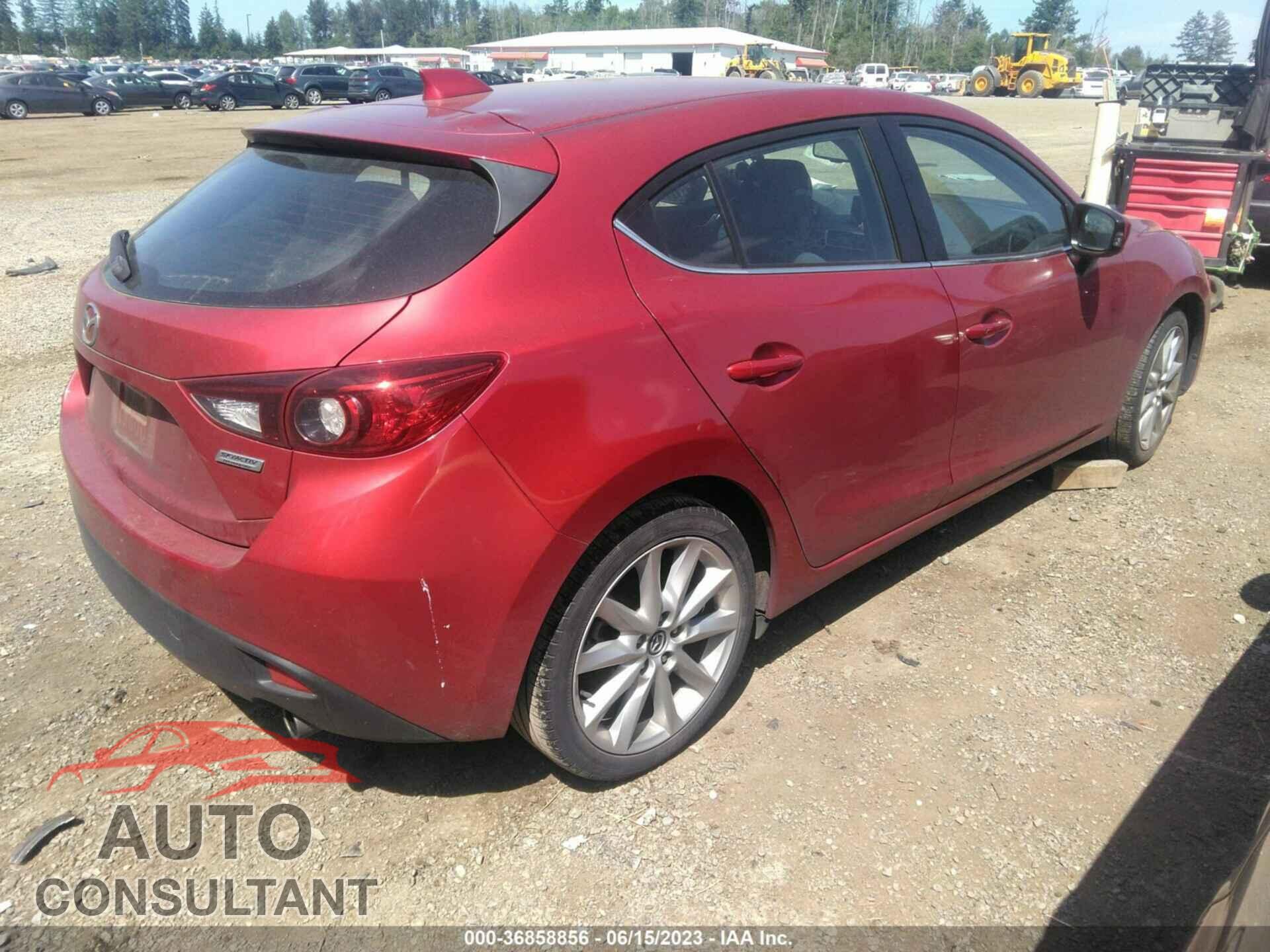 MAZDA MAZDA3 2015 - JM1BM1M76F1241736
