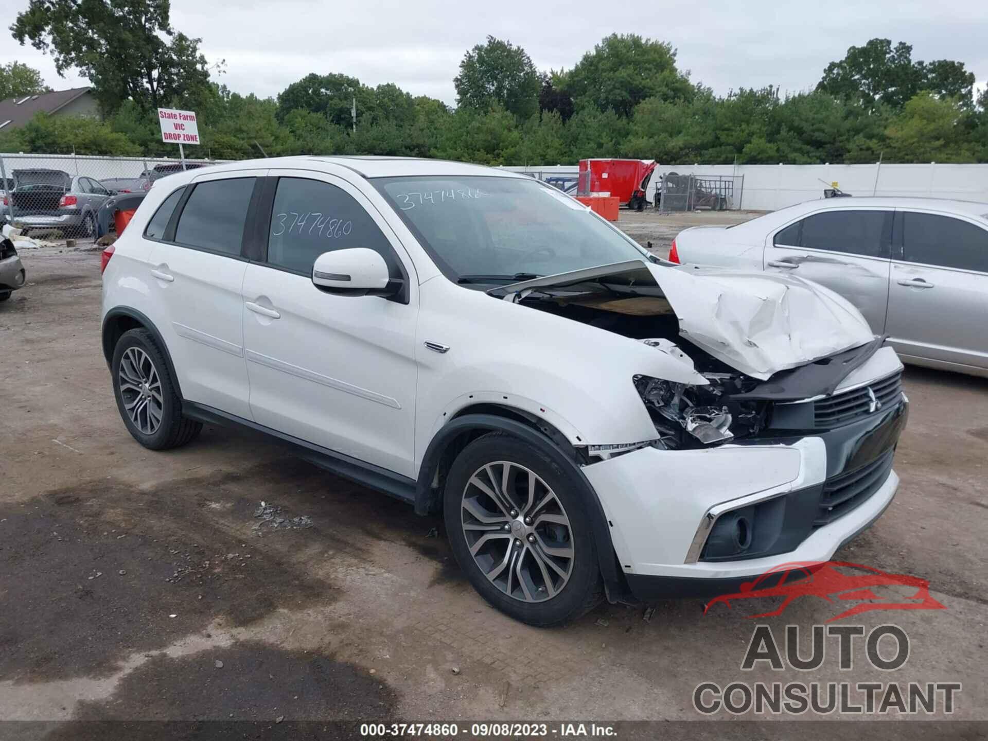 MITSUBISHI OUTLANDER SPORT 2016 - JA4AP3AUXGZ028620