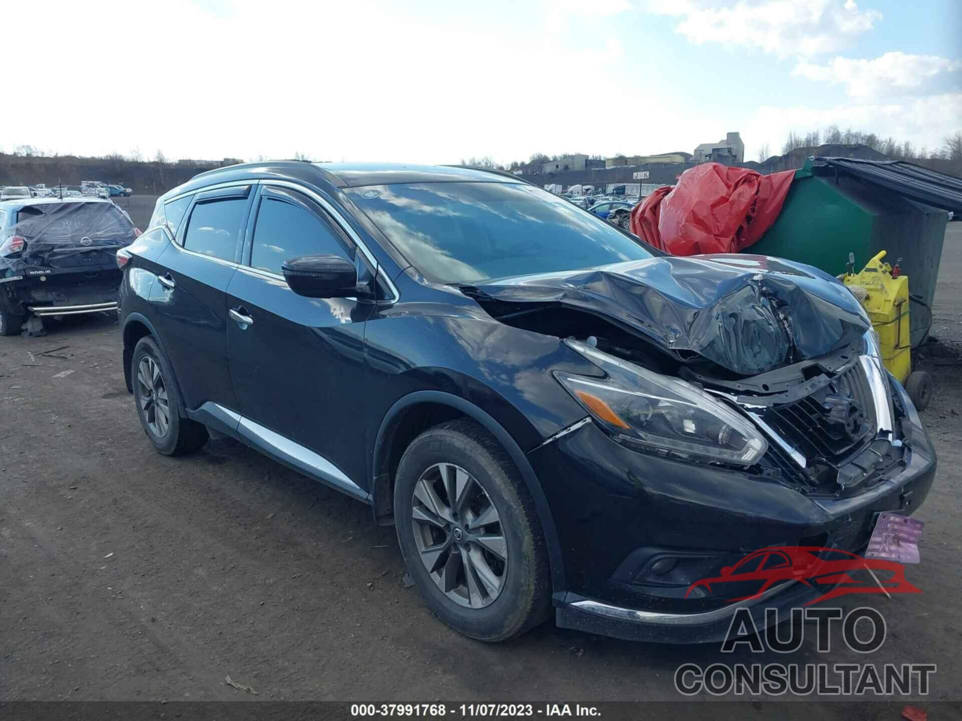 NISSAN MURANO 2018 - 5N1AZ2MH3JN177101