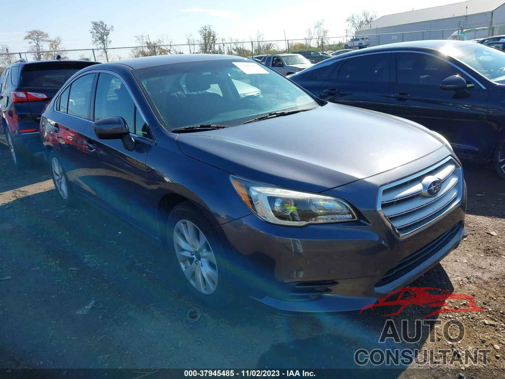 SUBARU LEGACY 2016 - 4S3BNBC63G3037090