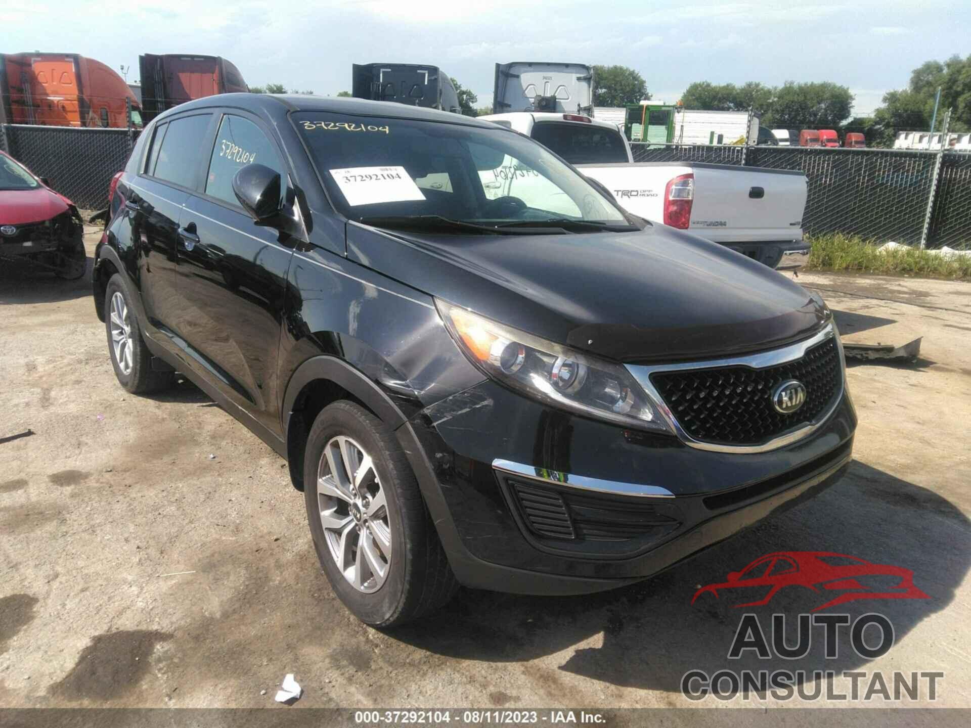 KIA SPORTAGE 2016 - KNDPB3AC3G7847437