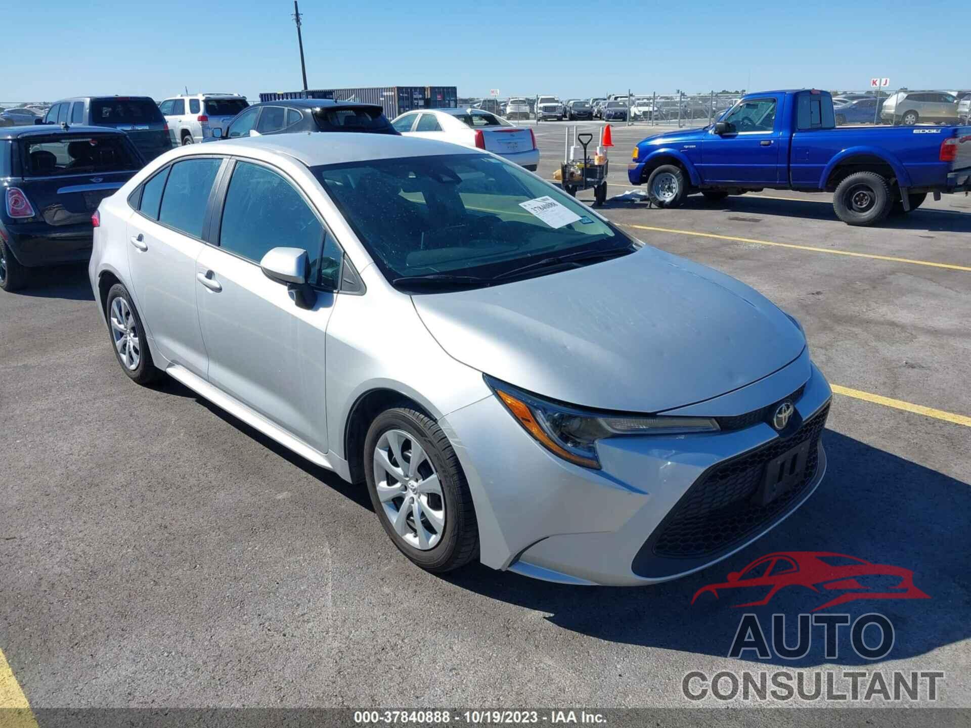 TOYOTA COROLLA 2020 - 5YFEPRAE4LP111080