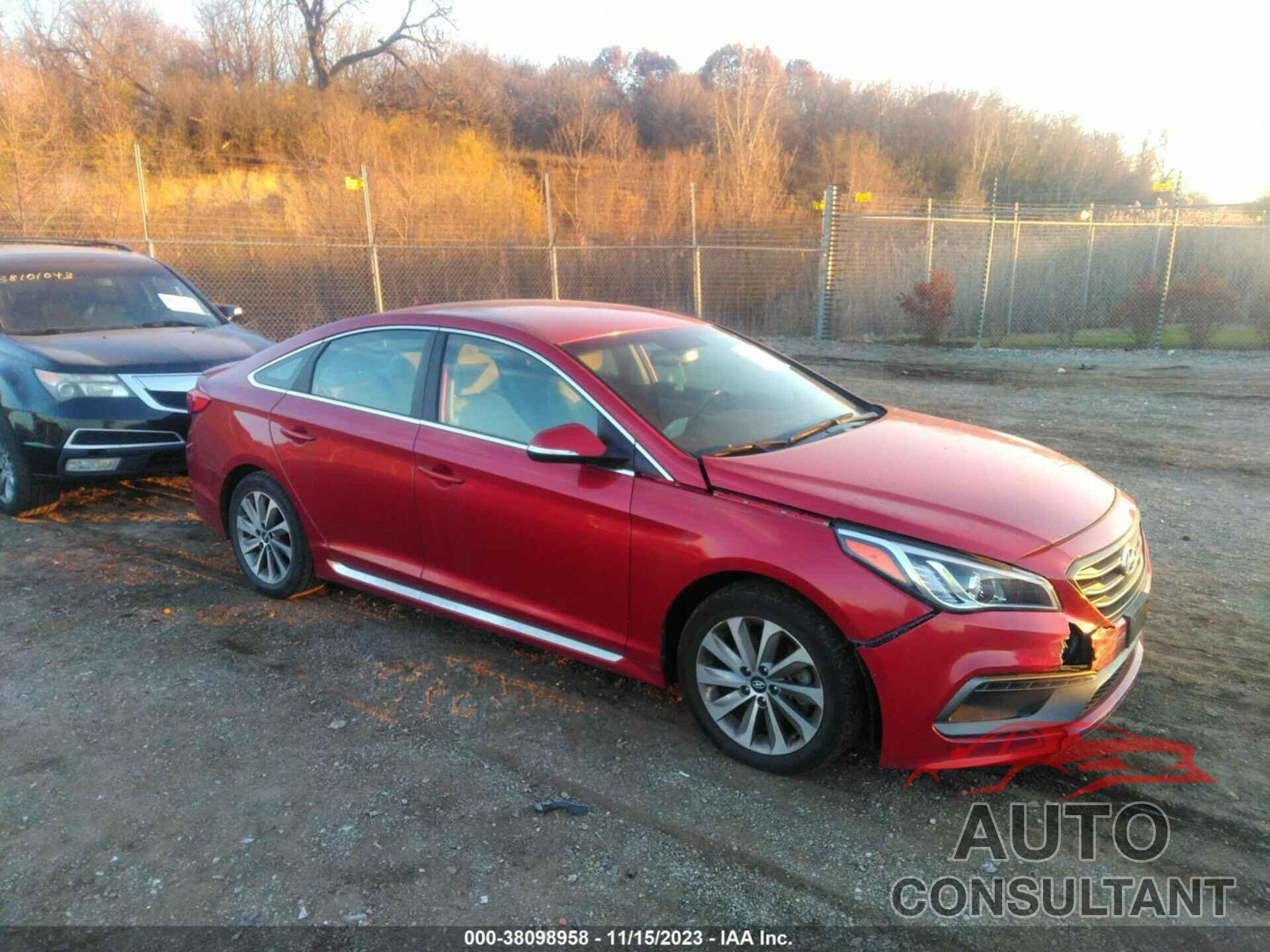 HYUNDAI SONATA 2017 - 5NPE34AF1HH497792