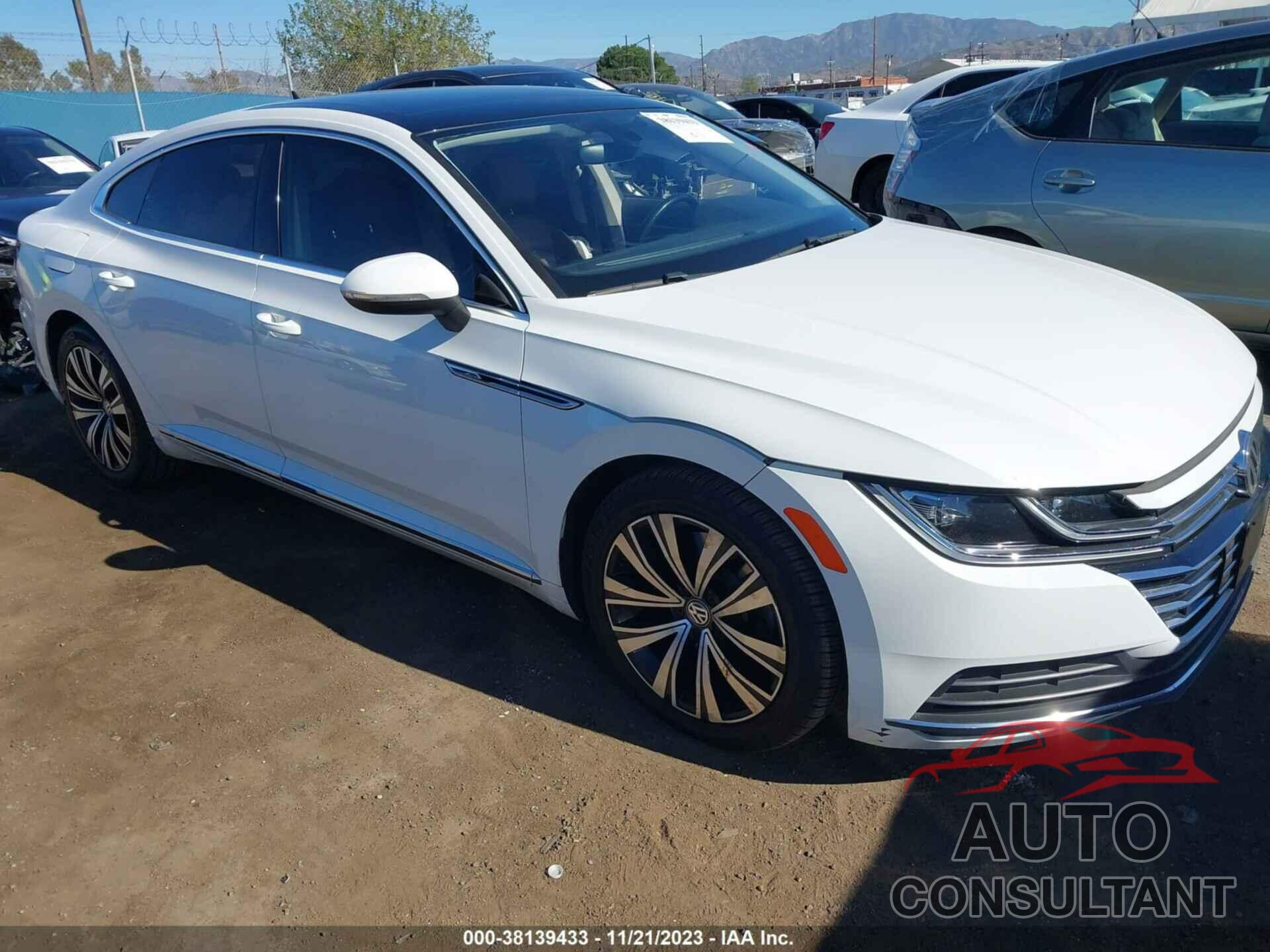 VOLKSWAGEN ARTEON 2019 - WVWDR7AN0KE025836