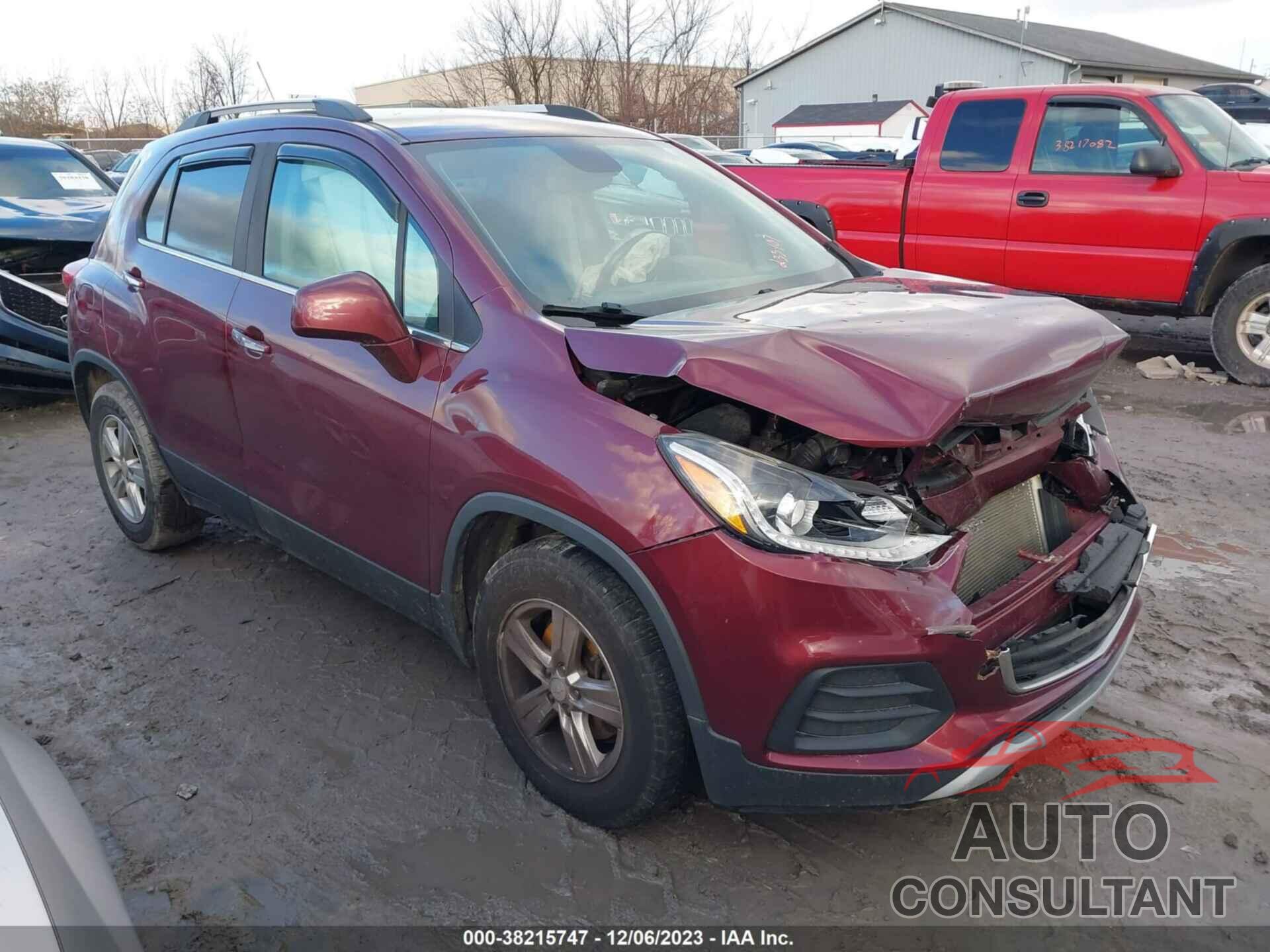 CHEVROLET TRAX 2017 - 3GNCJLSB8HL233107