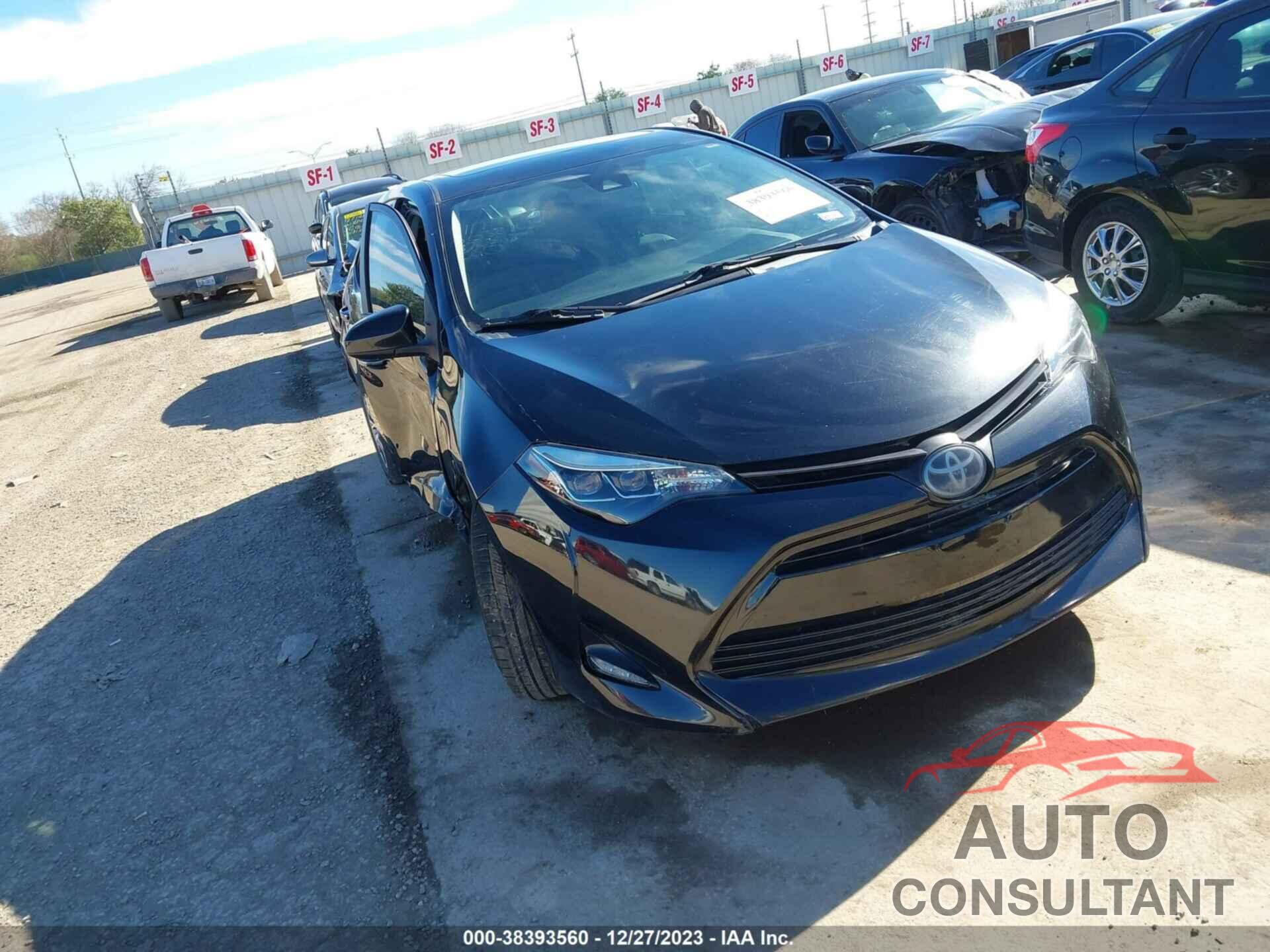 TOYOTA COROLLA 2019 - 5YFBURHEXKP876388