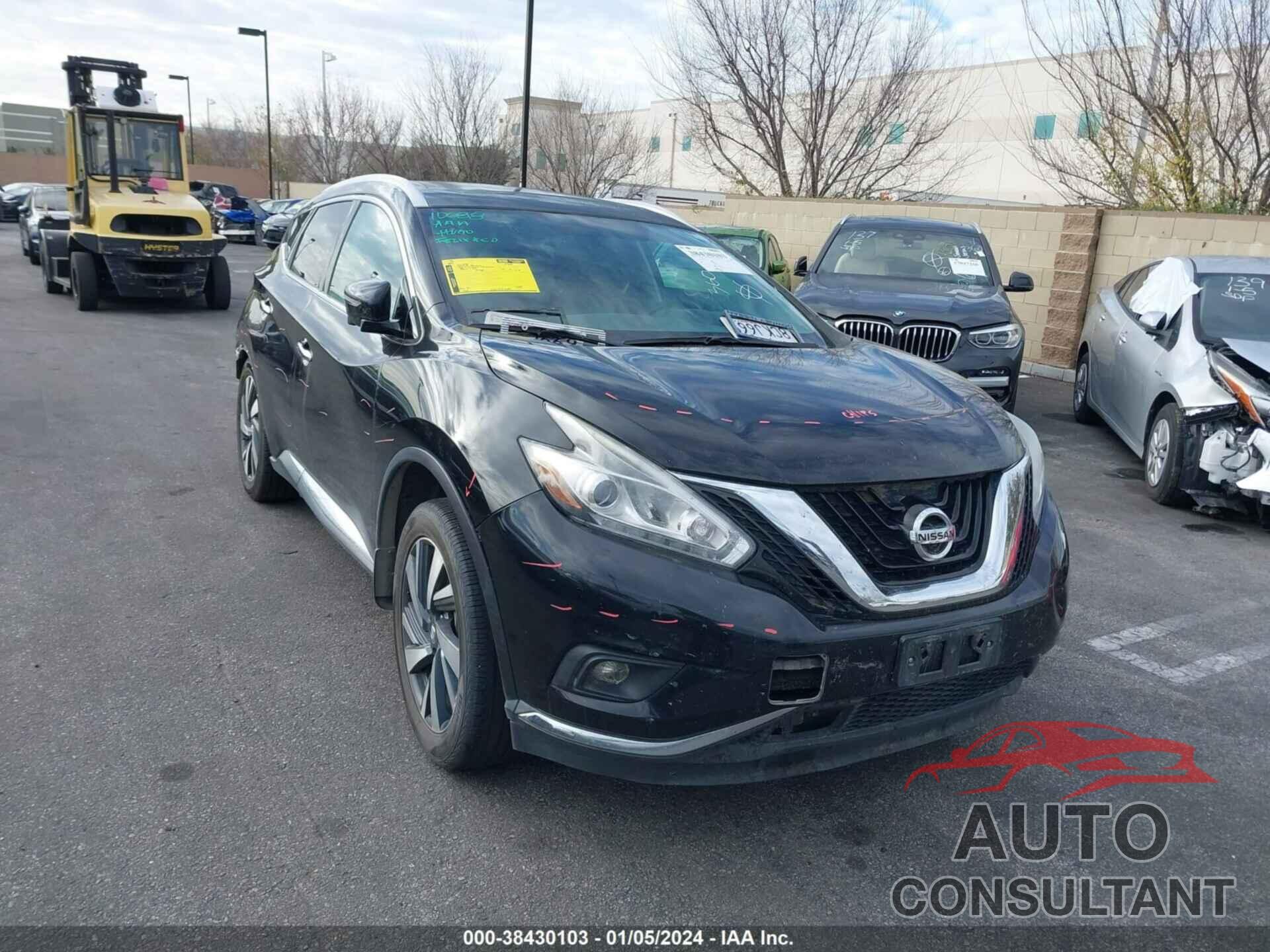 NISSAN MURANO 2017 - 5N1AZ2MGXHN155209