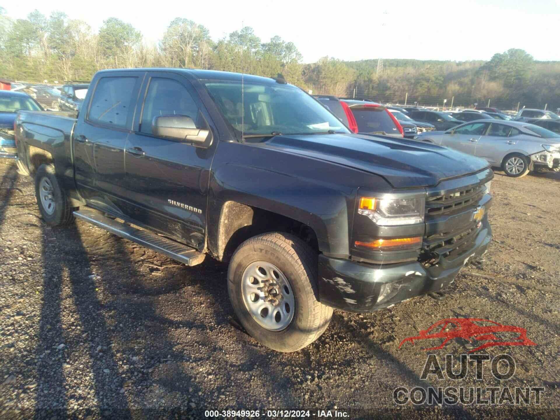 CHEVROLET SILVERADO 2017 - 3GCUKREC1HG426693