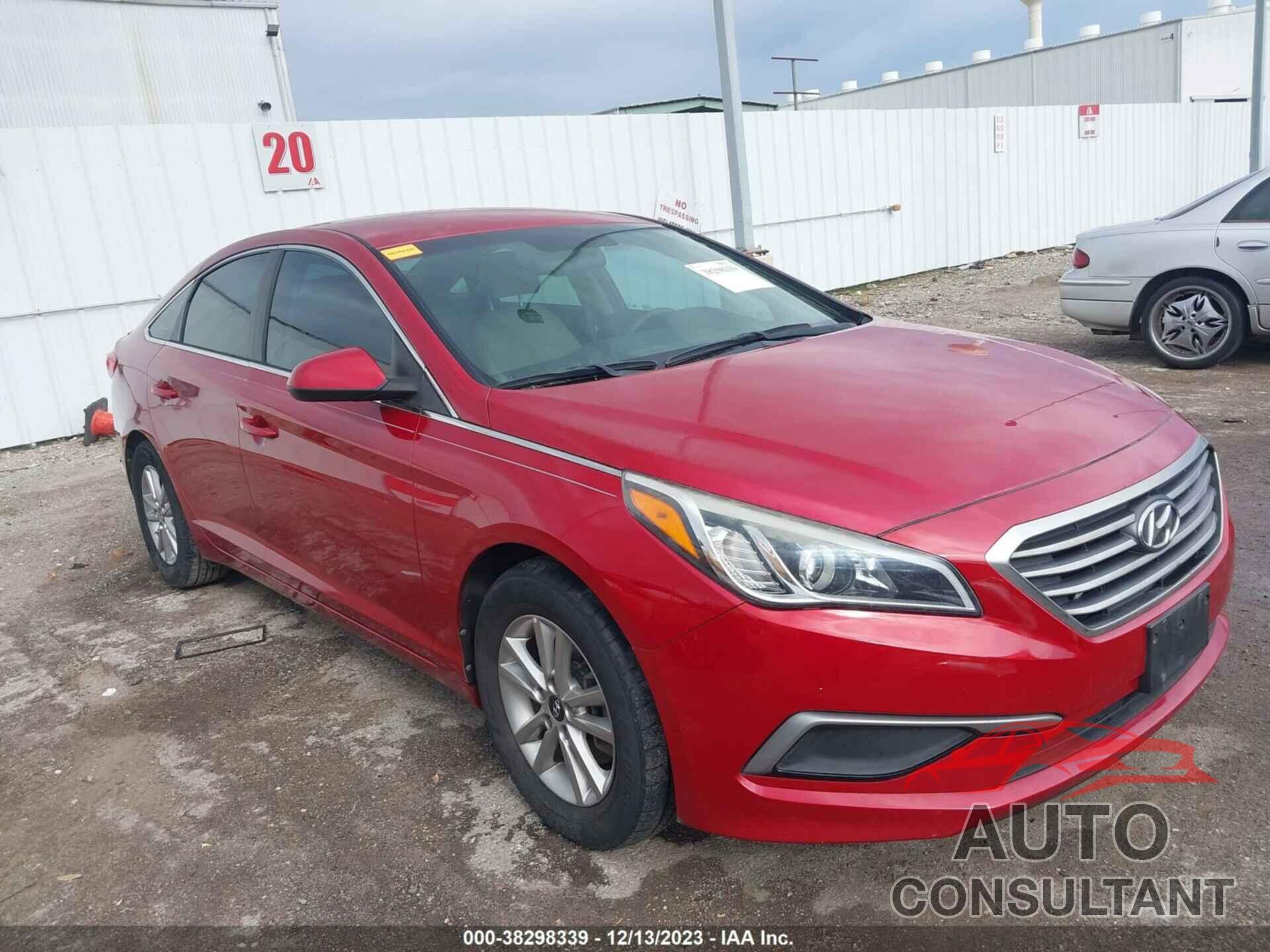 HYUNDAI SONATA 2017 - 5NPE24AF9HH537846