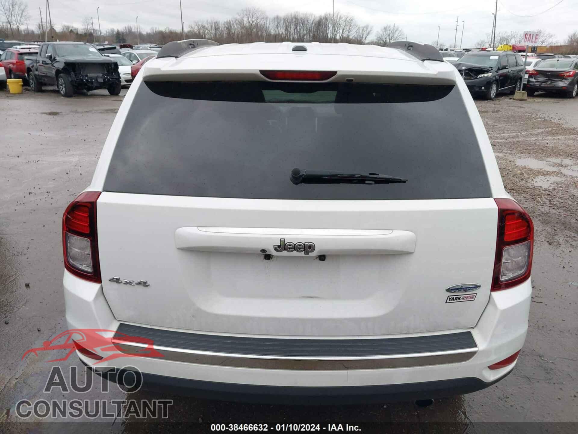 JEEP COMPASS 2016 - 1C4NJDEB2GD697646