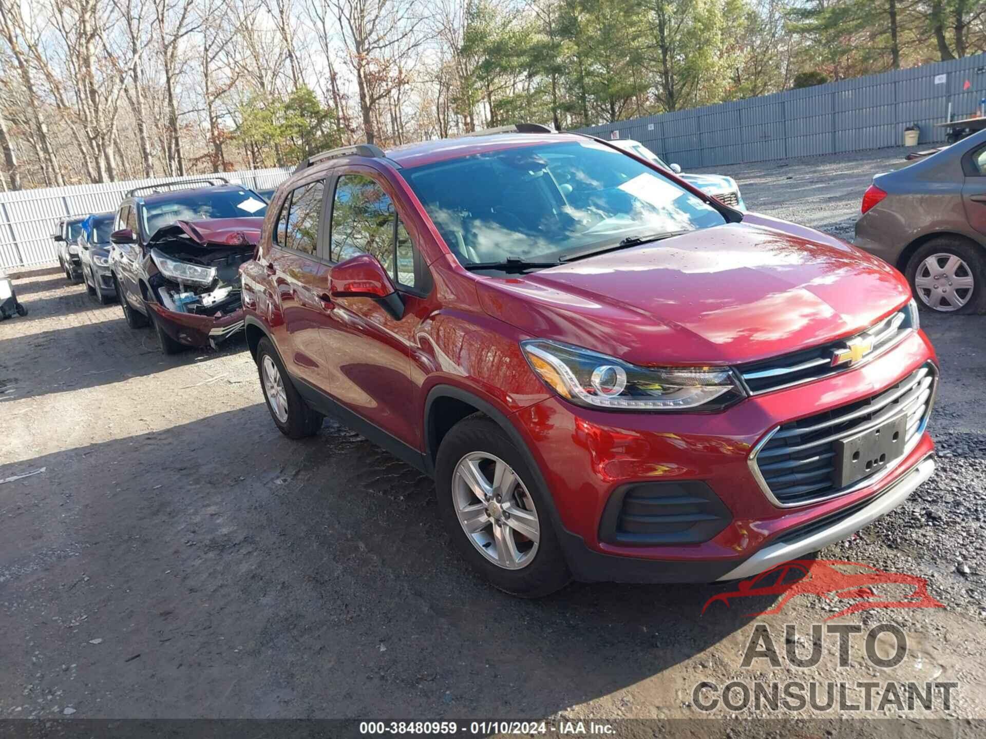 CHEVROLET TRAX 2021 - KL7CJLSB8MB326369