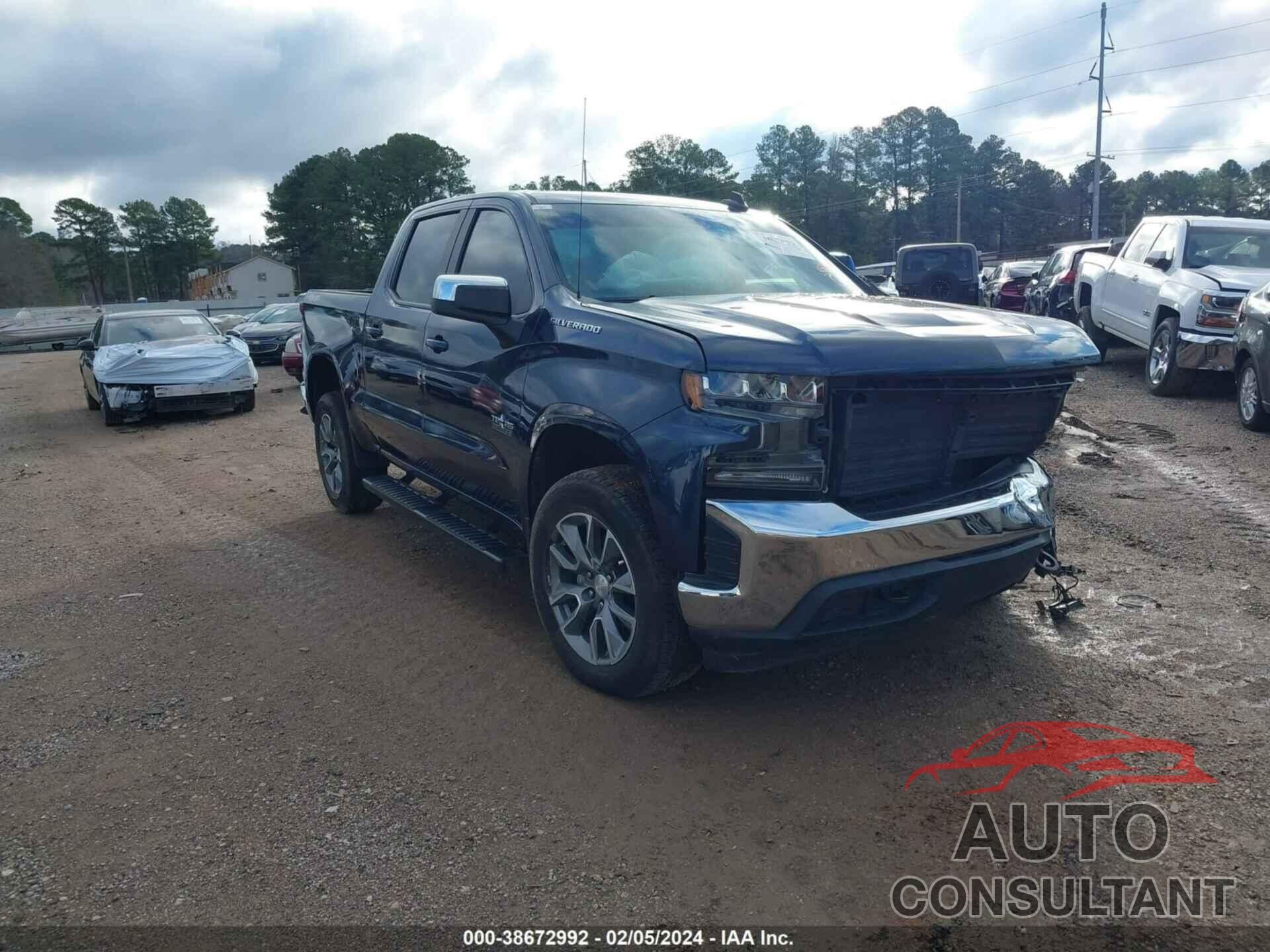CHEVROLET SILVERADO 1500 2021 - 1GCUYDED8MZ433774