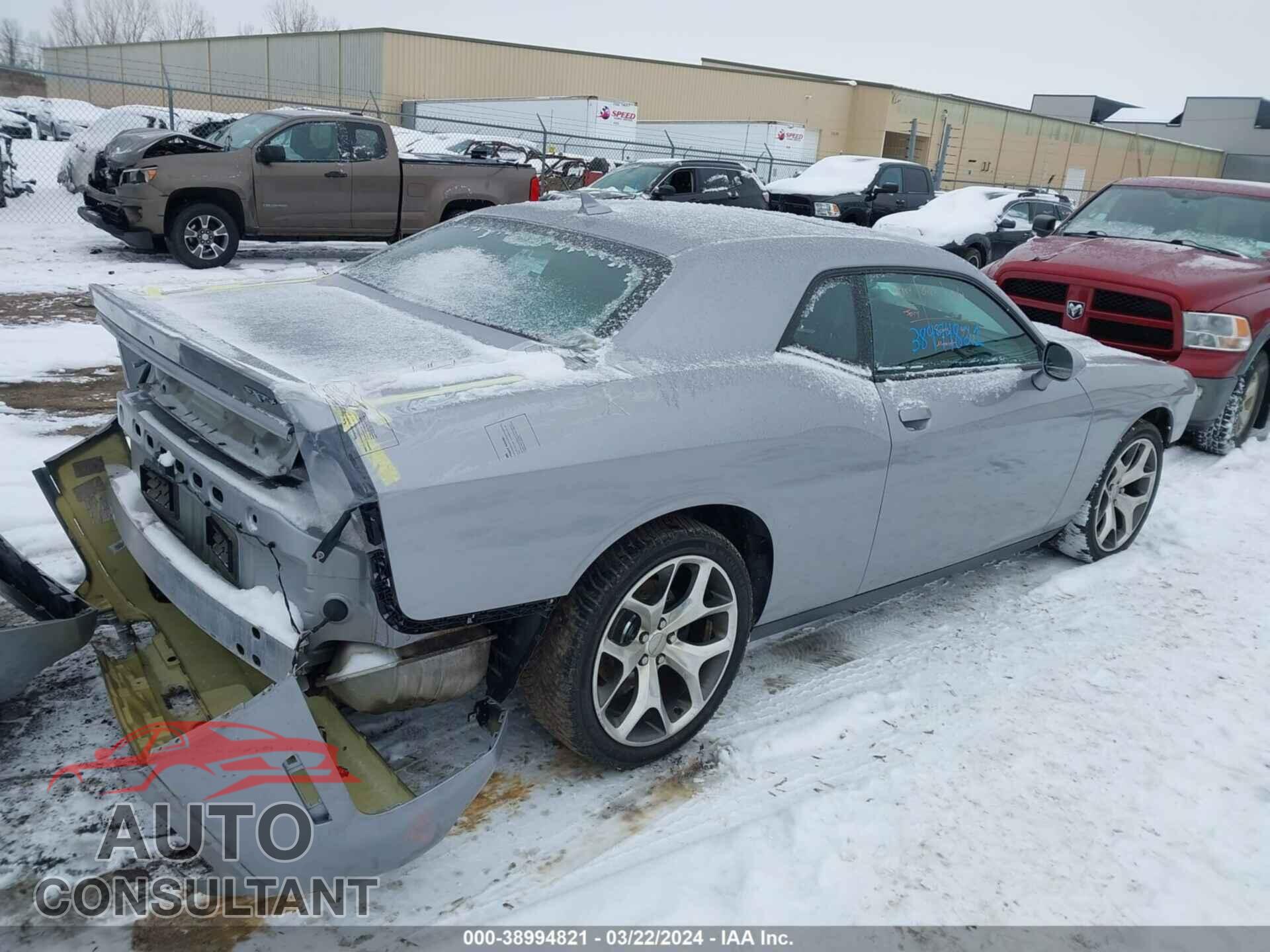 DODGE CHALLENGER 2016 - 2C3CDZAG4GH289265