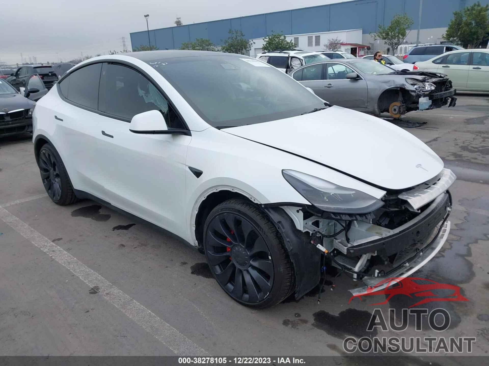 TESLA MODEL Y 2022 - 7SAYGDEFXNF484838