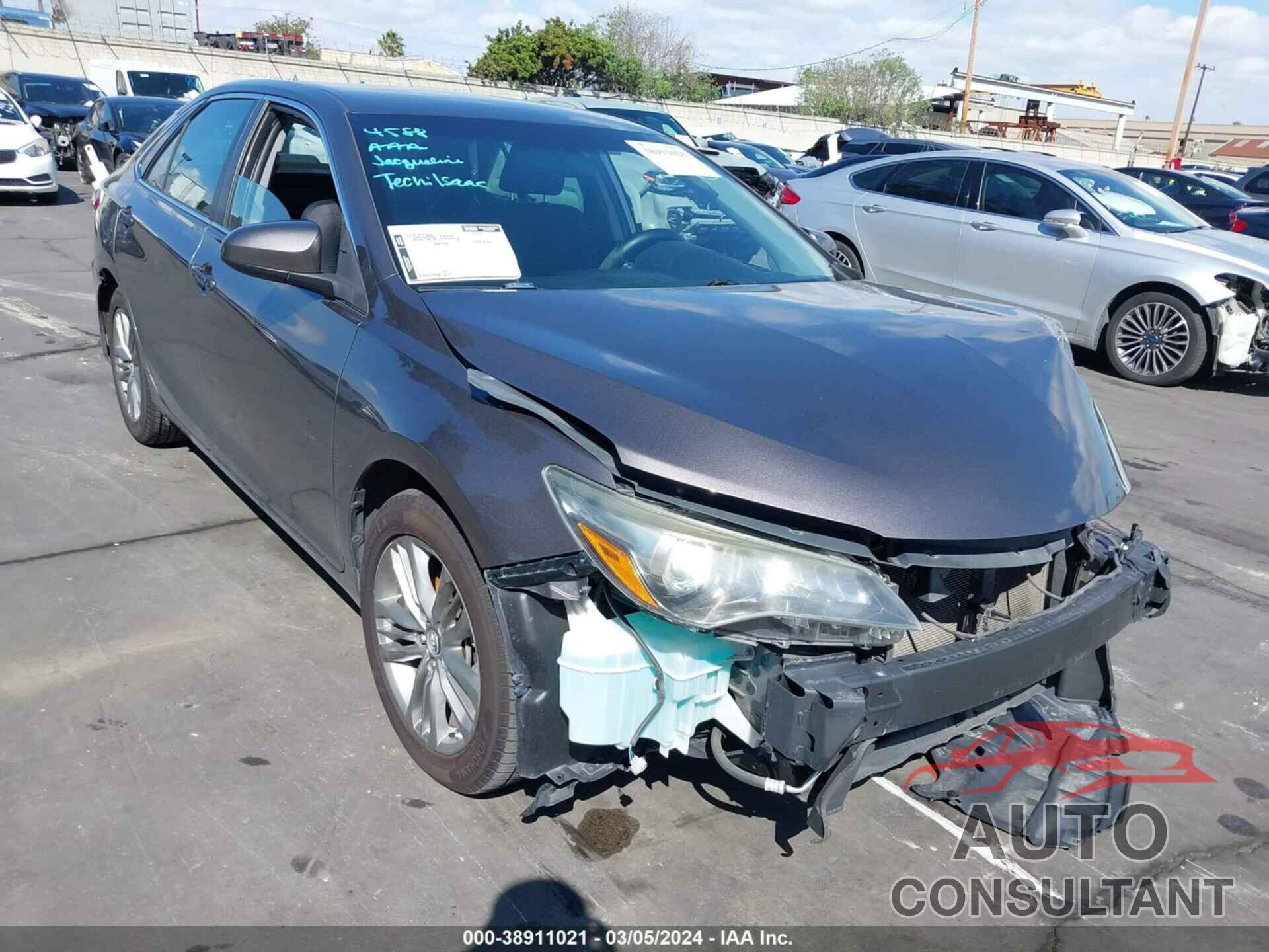 TOYOTA CAMRY 2016 - 4T1BF1FK0GU185526