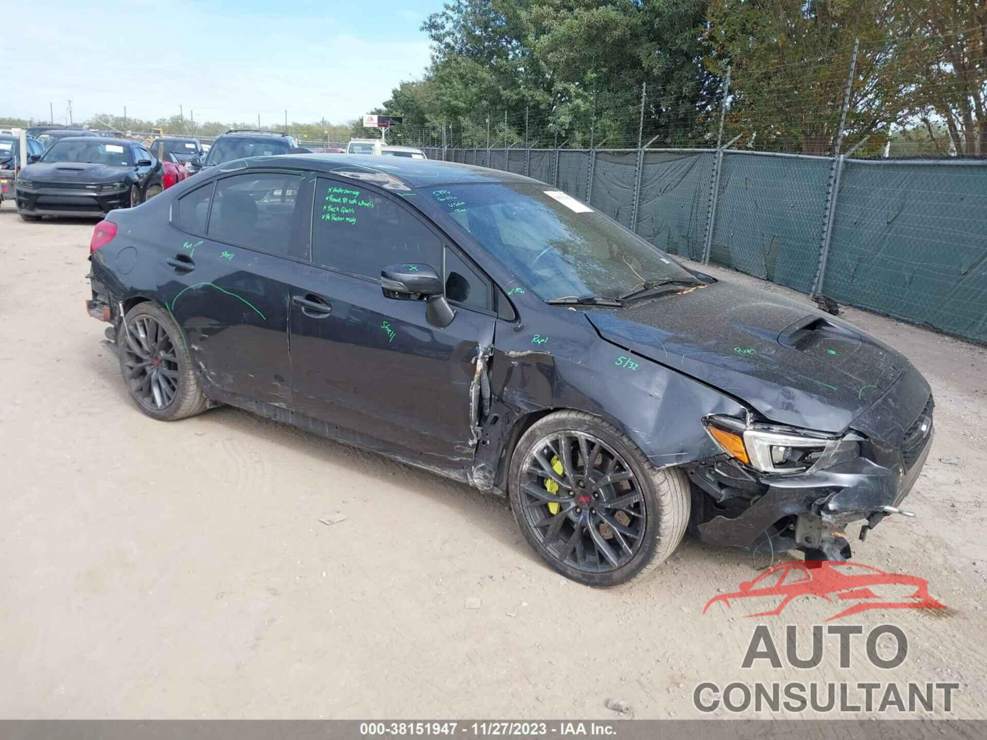 SUBARU WRX 2018 - JF1VA2W6XJ9839375