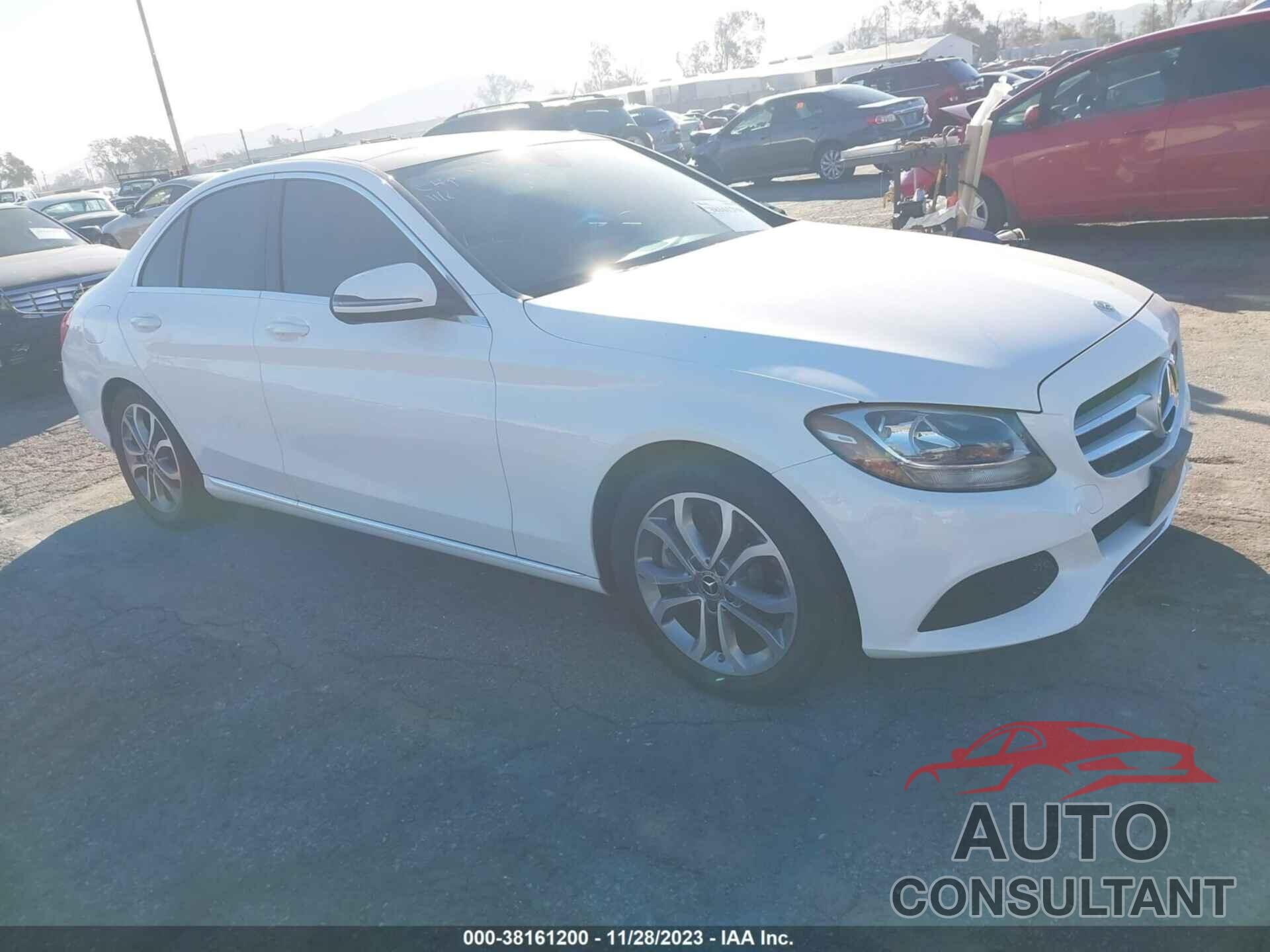 MERCEDES-BENZ C 300 2018 - WDDWF4JB6JR414676