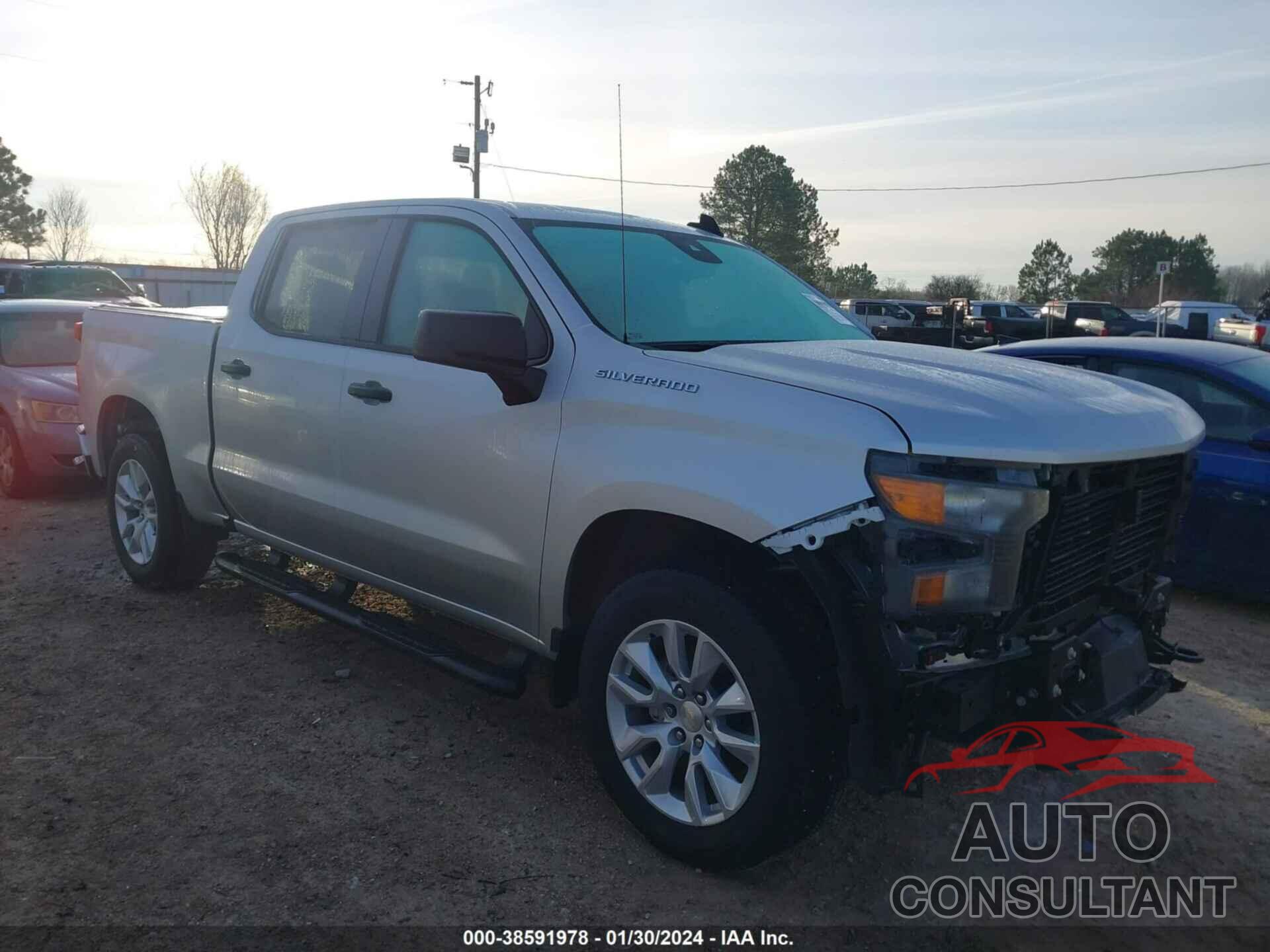 CHEVROLET SILVERADO 1500 2022 - 3GCPABEK4NG524370