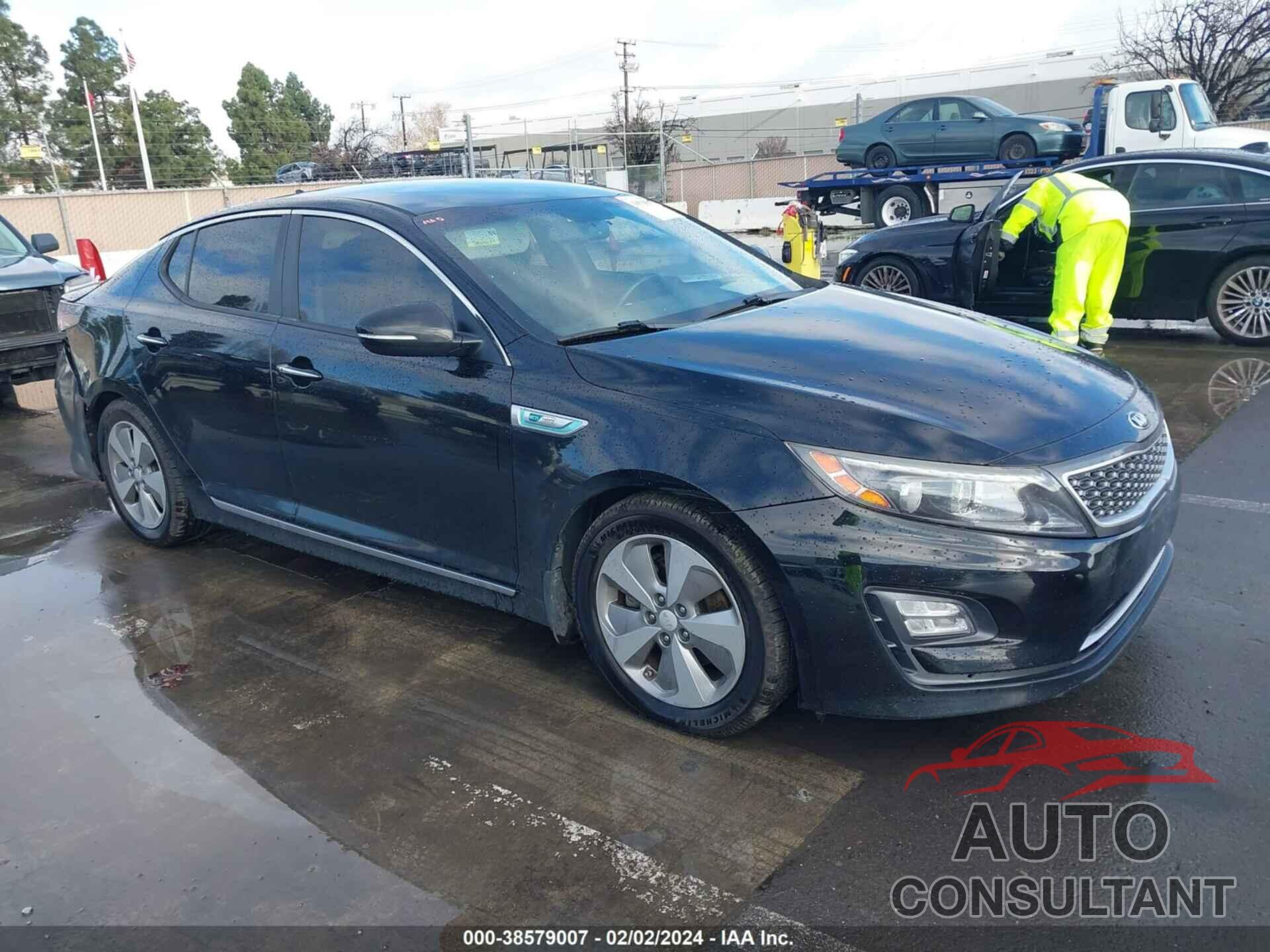 KIA OPTIMA HYBRID 2016 - KNAGN4AD0G5093315