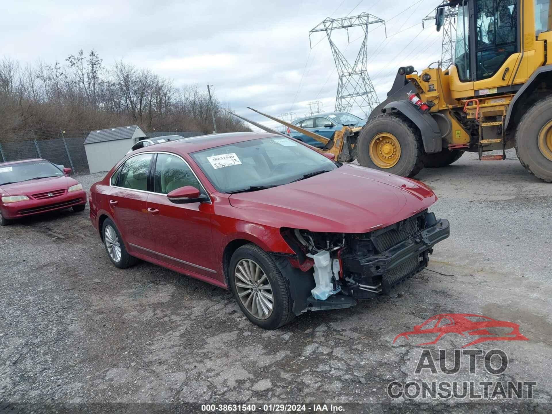 VOLKSWAGEN PASSAT 2017 - 1VWBT7A37HC026457