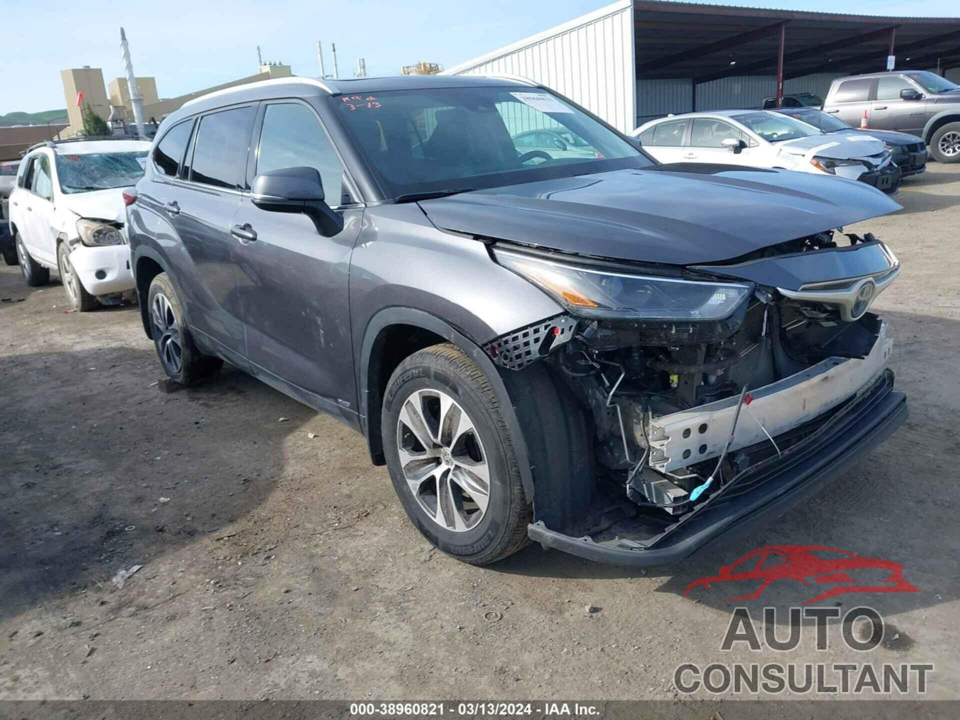 TOYOTA HIGHLANDER 2022 - 5TDHBRCH3NS540630