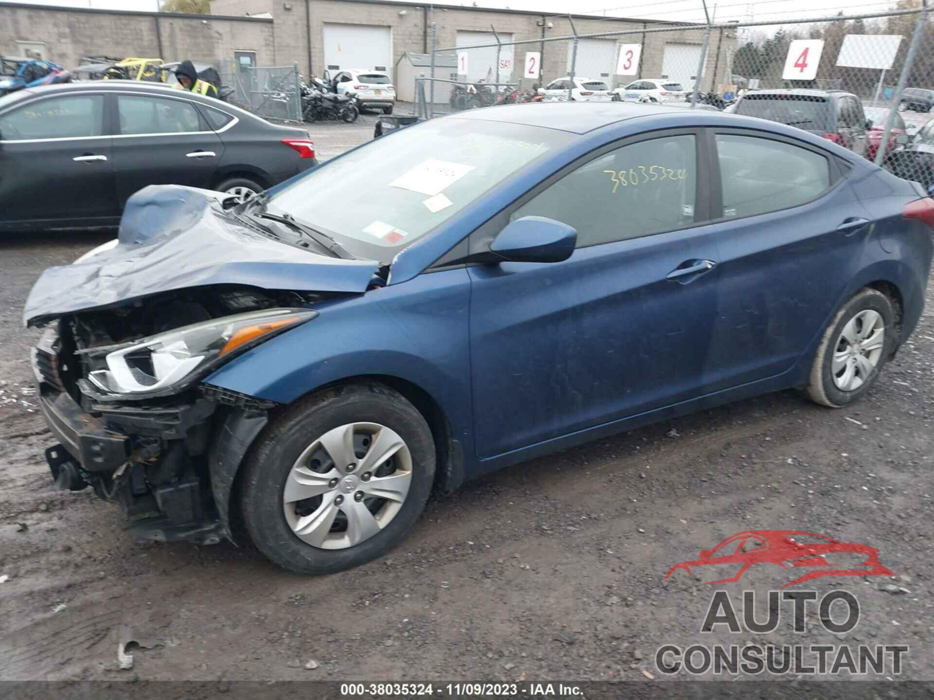 HYUNDAI ELANTRA 2016 - 5NPDH4AE6GH749961