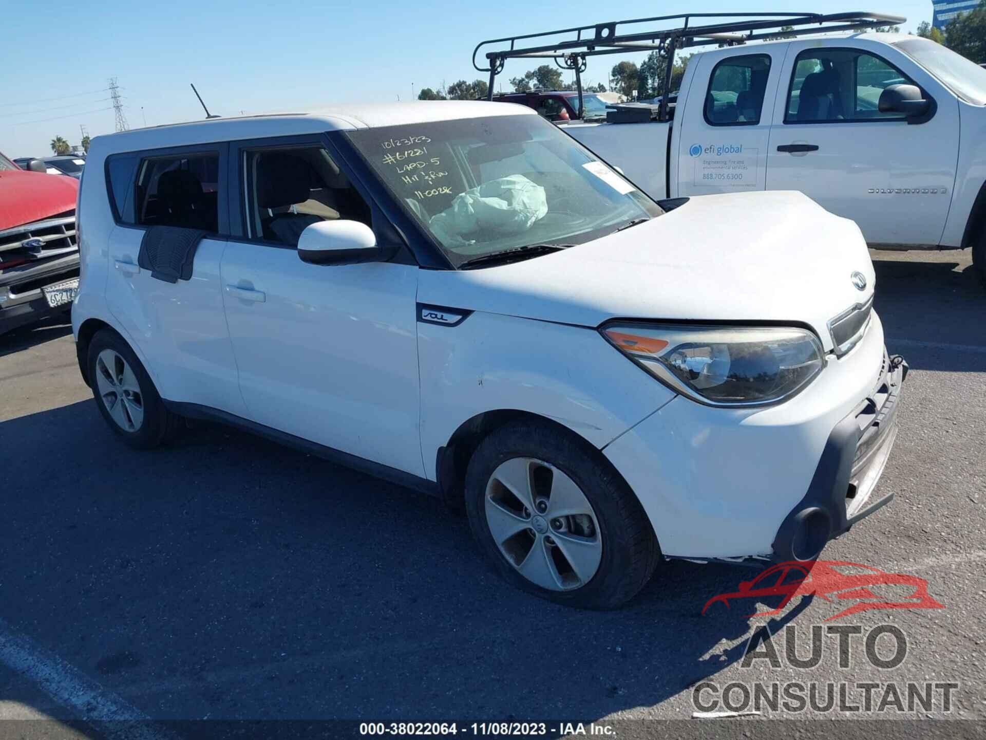 KIA SOUL 2016 - KNDJN2A21G7384762