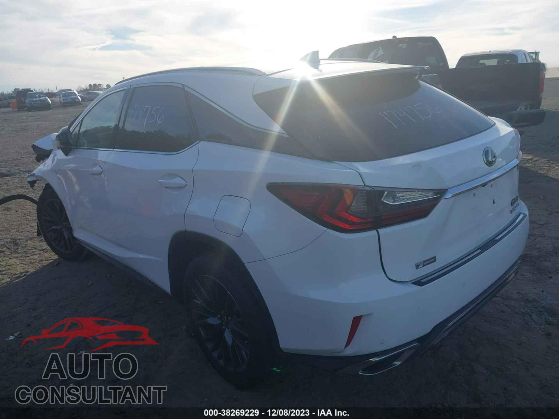 LEXUS RX 2017 - 2T2ZZMCA4HC069232