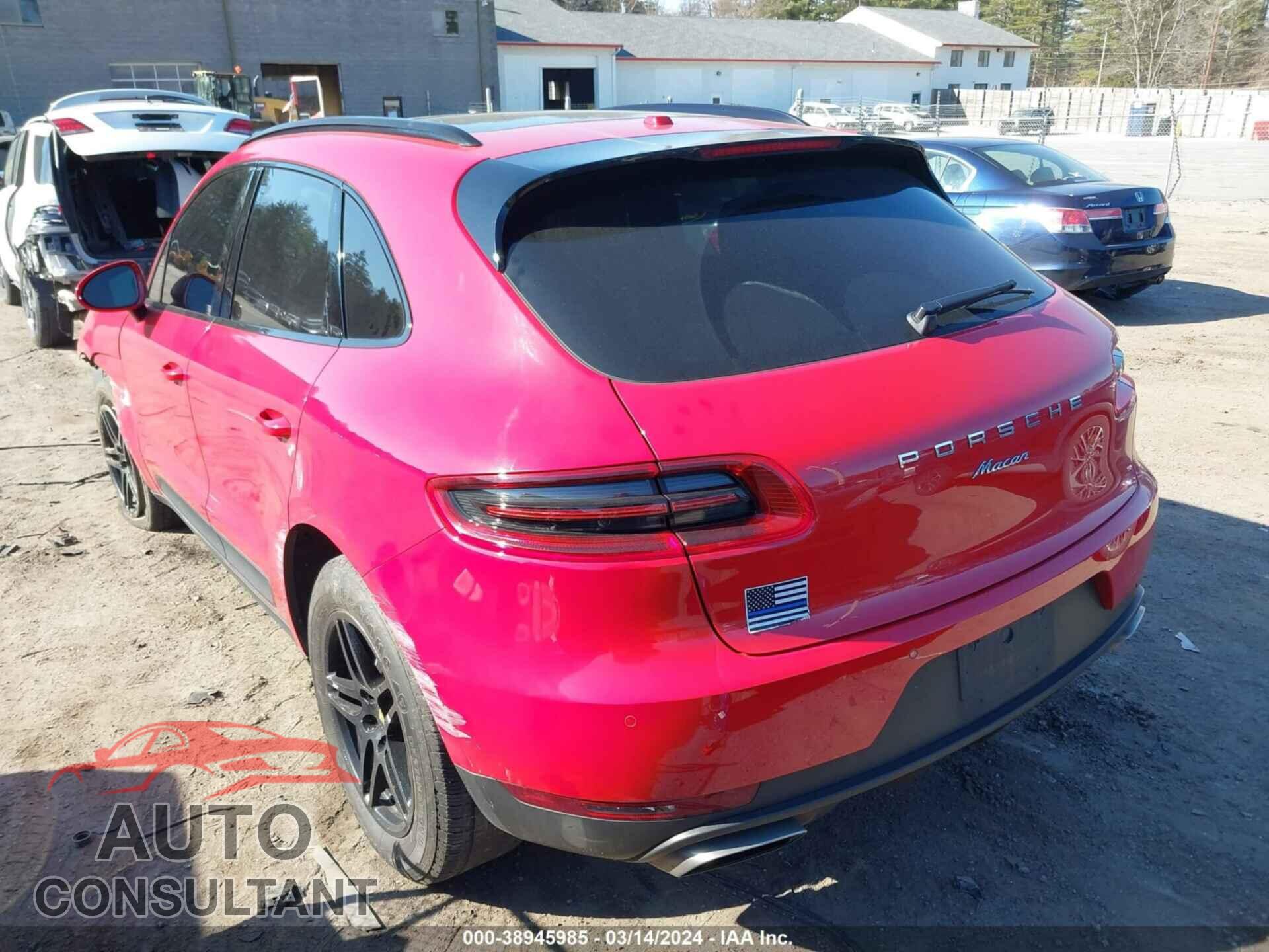 PORSCHE MACAN 2017 - WP1AA2A53HLB09181