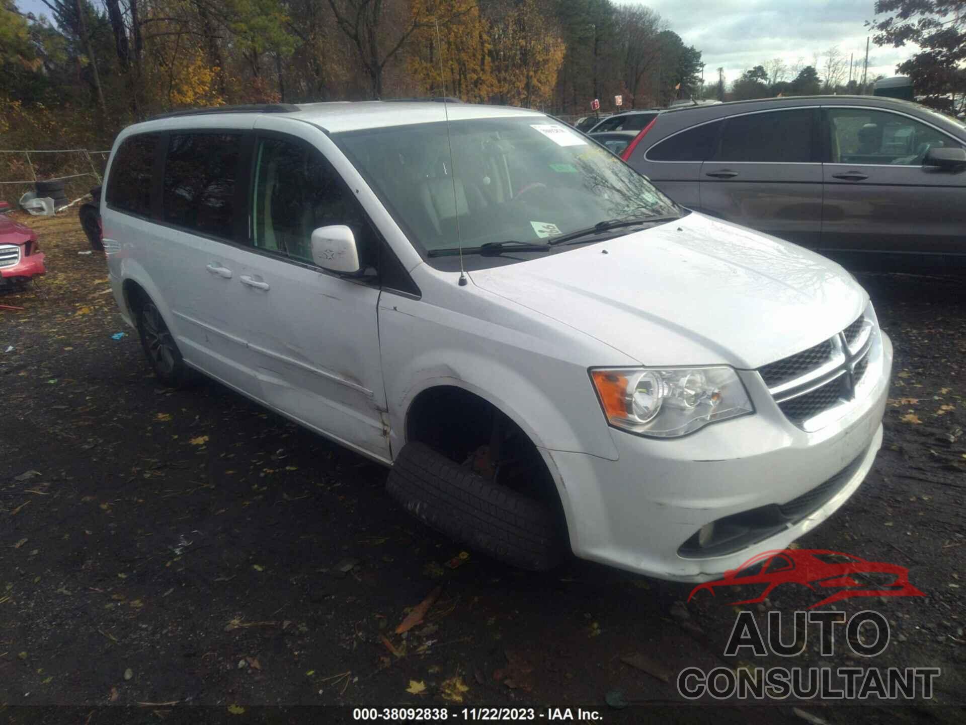 DODGE GRAND CARAVAN 2017 - 2C4RDGCG6HR616509