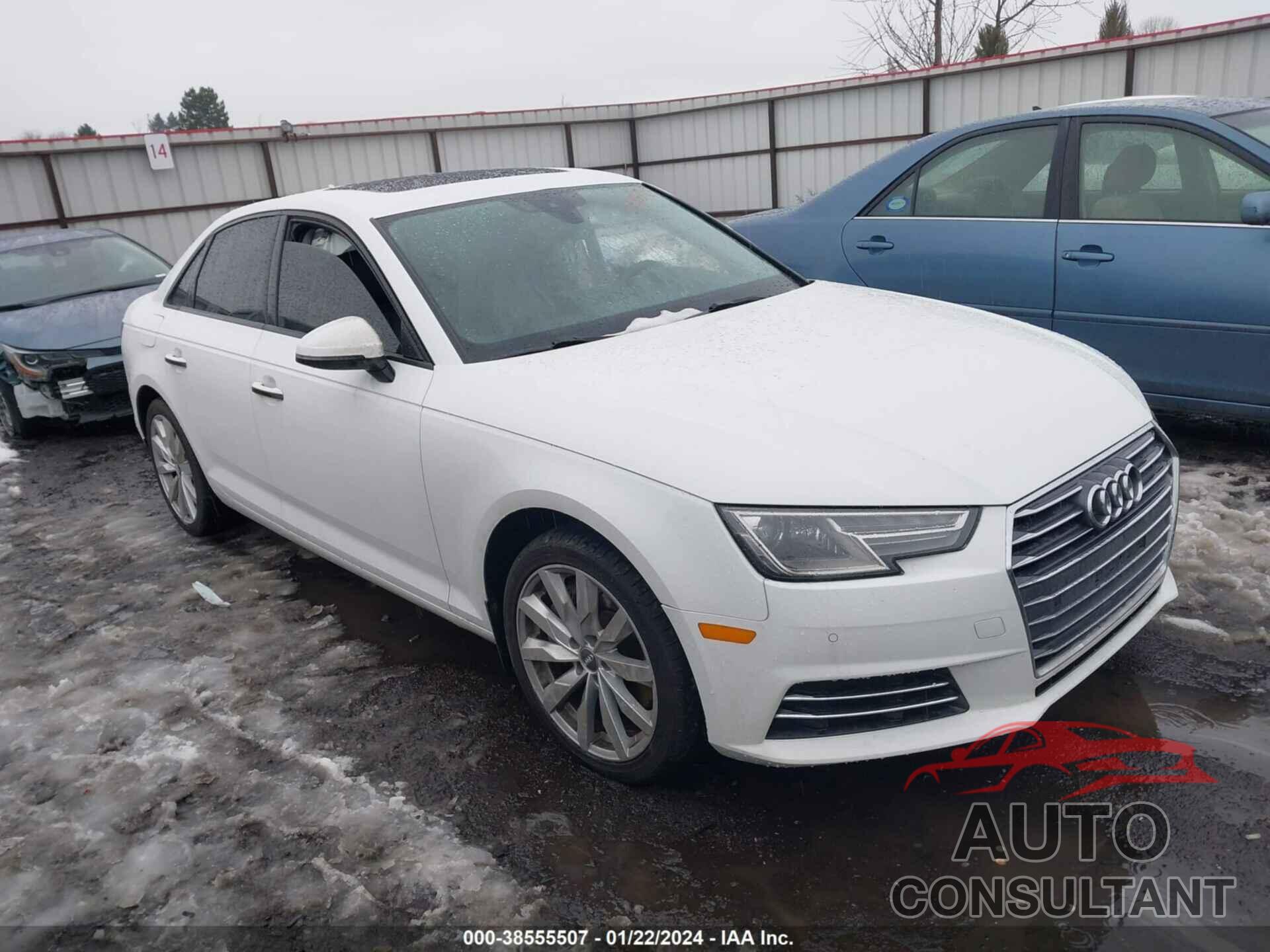 AUDI A4 2017 - WAUGNAF44HN006833