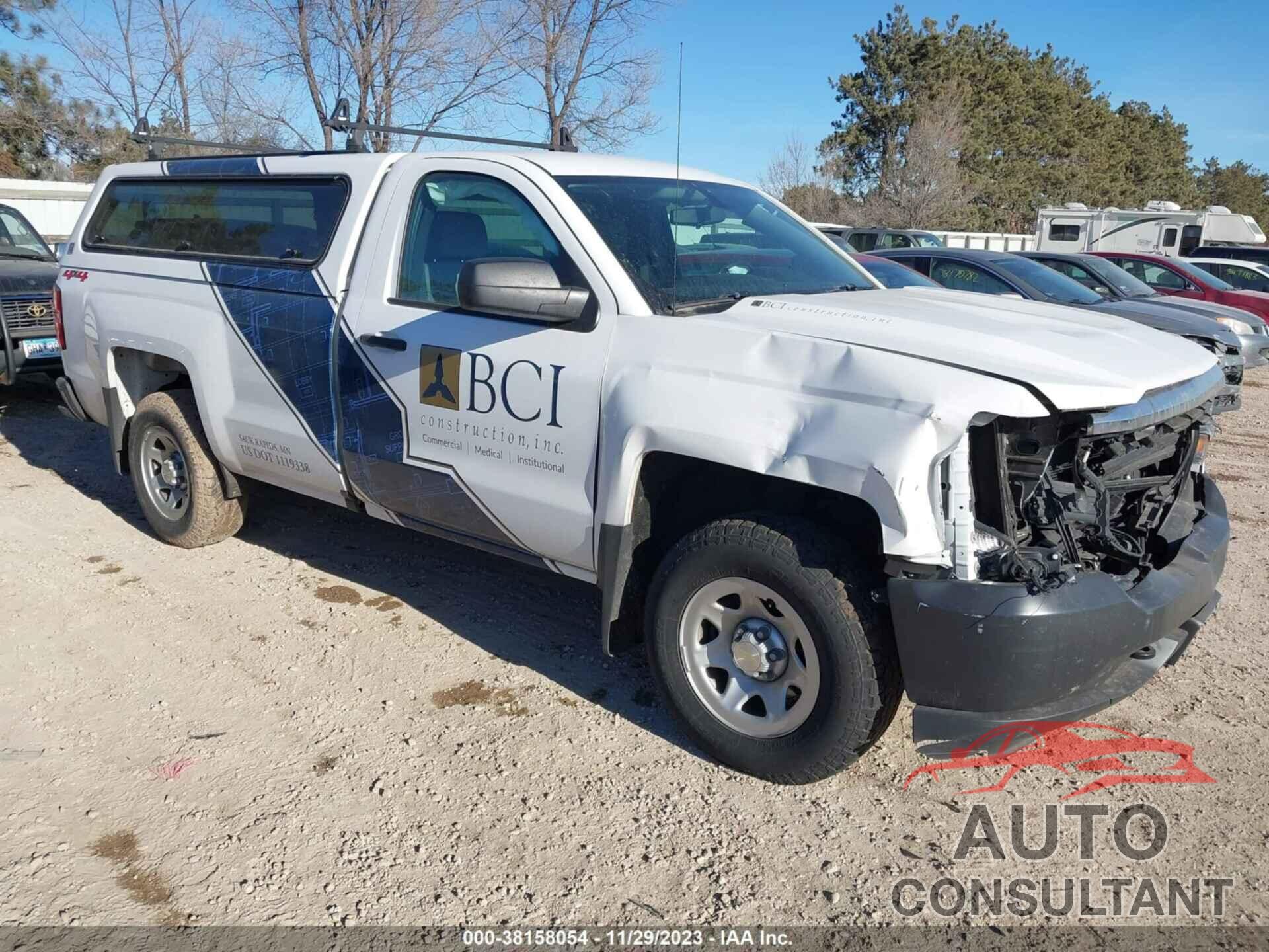 CHEVROLET SILVERADO 2018 - 1GCNKNEC3JZ225638