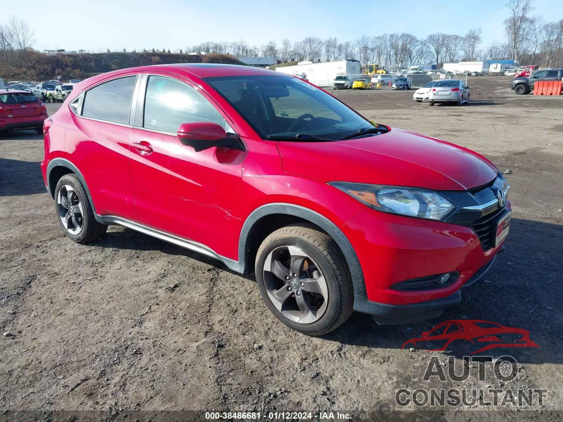 HONDA HR-V 2018 - 3CZRU6H52JM723422