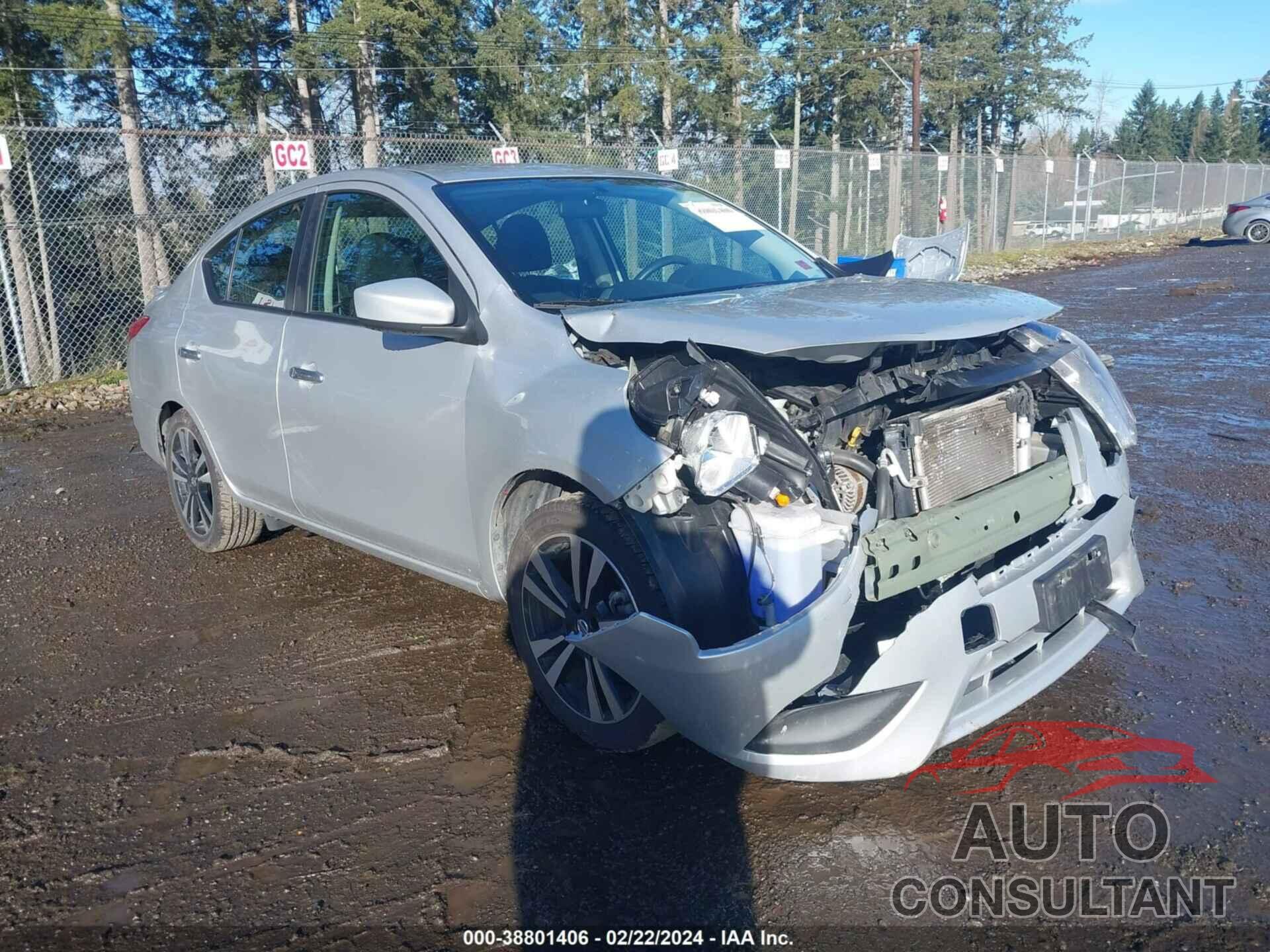 NISSAN VERSA 2019 - 3N1CN7AP9KL807435