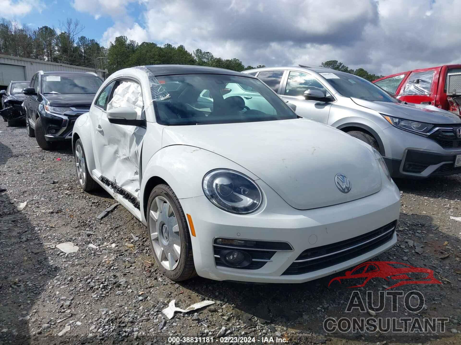 VOLKSWAGEN BEETLE 2019 - 3VWJD7AT7KM719804