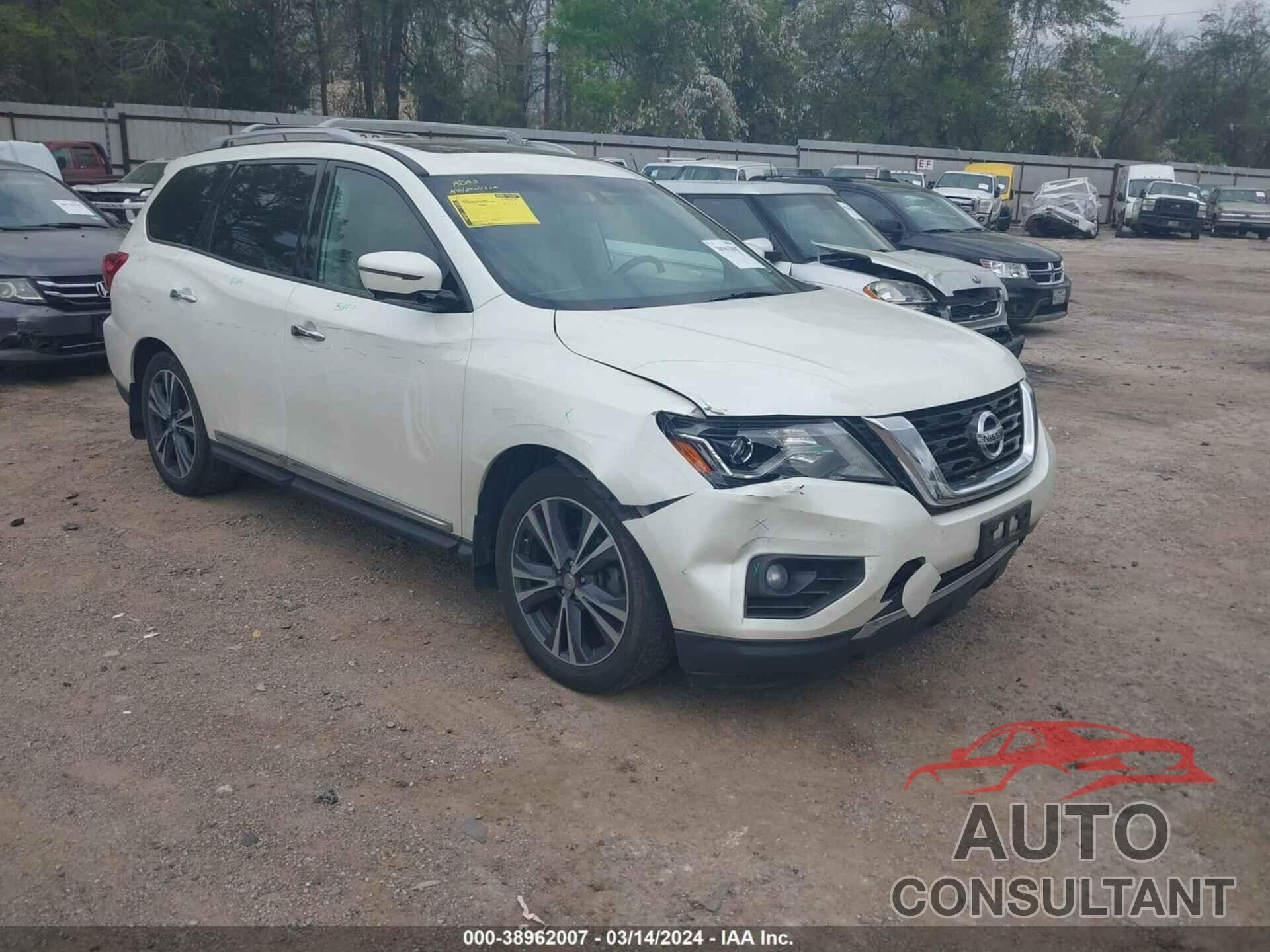 NISSAN PATHFINDER 2017 - 5N1DR2MN9HC907053