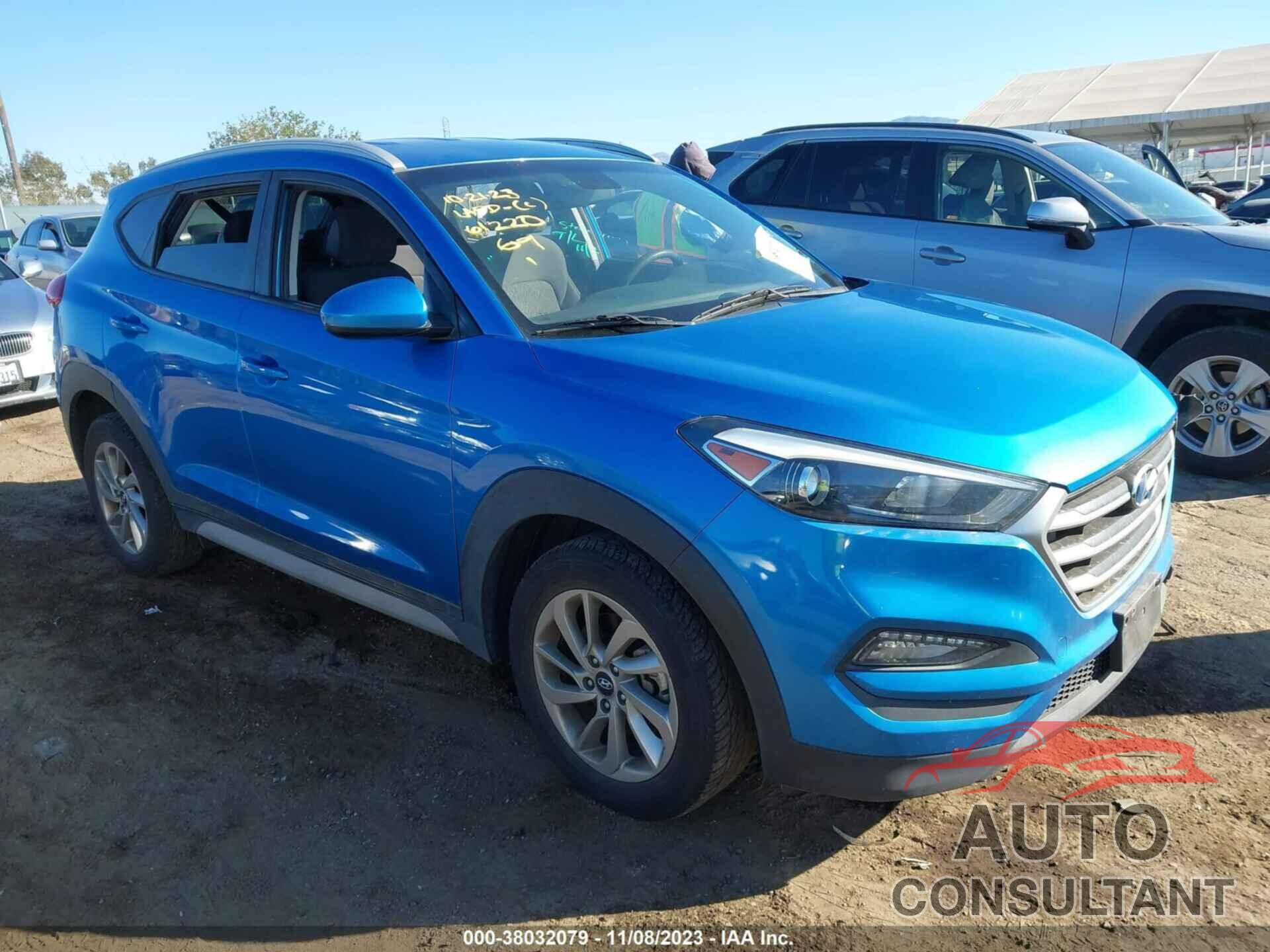 HYUNDAI TUCSON 2018 - KM8J33A47JU725812