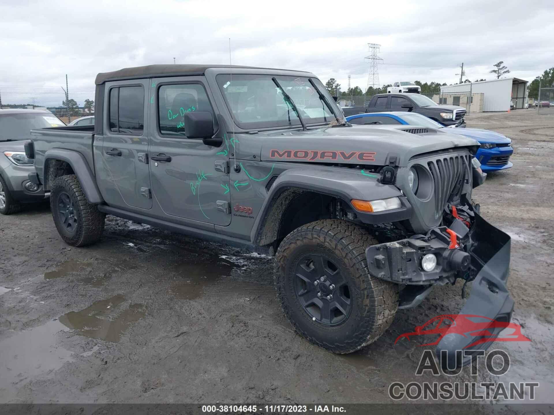 JEEP GLADIATOR 2022 - 1C6JJTEG7NL137720