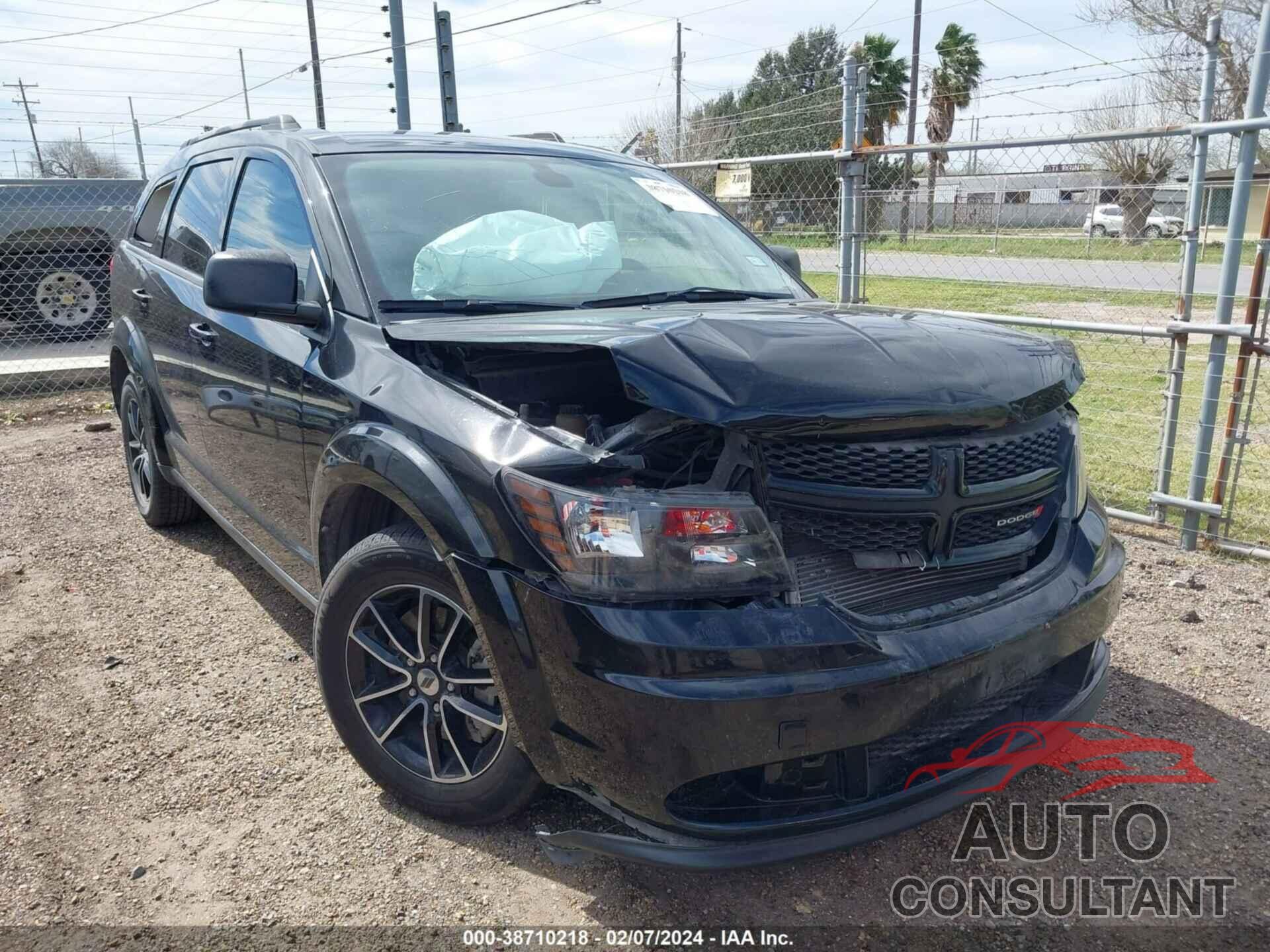 DODGE JOURNEY 2018 - 3C4PDCAB4JT427822