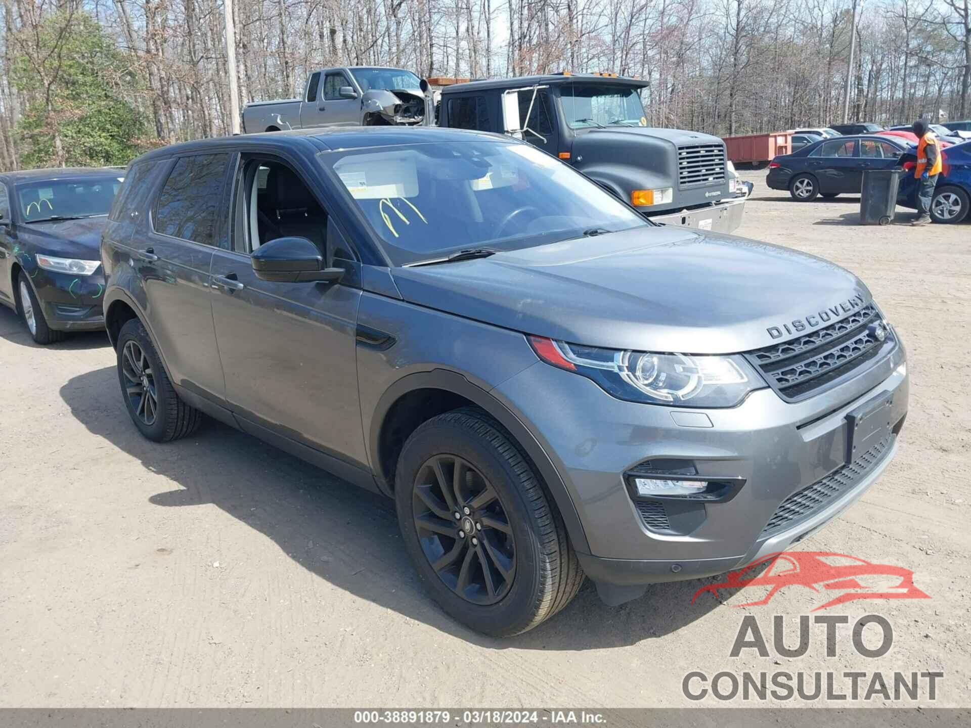 LAND ROVER DISCOVERY SPORT 2019 - SALCR2FXXKH790732