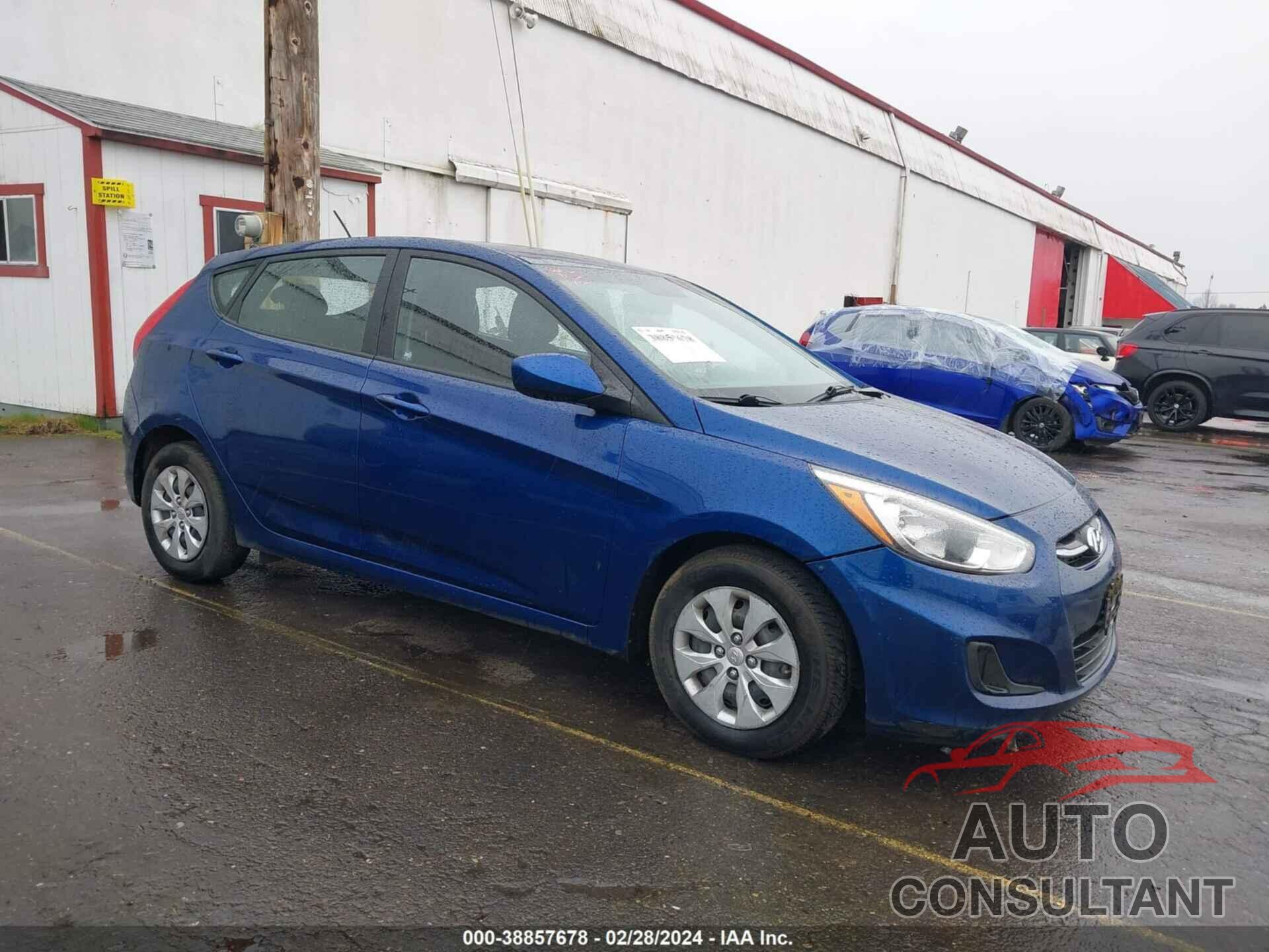 HYUNDAI ACCENT 2016 - KMHCT5AE9GU270113