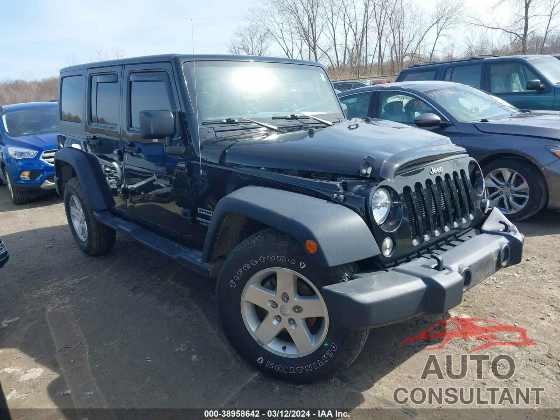 JEEP WRANGLER UNLIMITED 2017 - 1C4BJWDG7HL586495