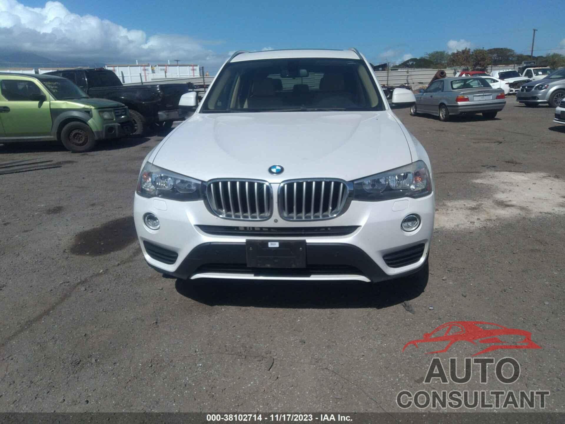 BMW X3 2016 - 5UXWX9C52G0D74218