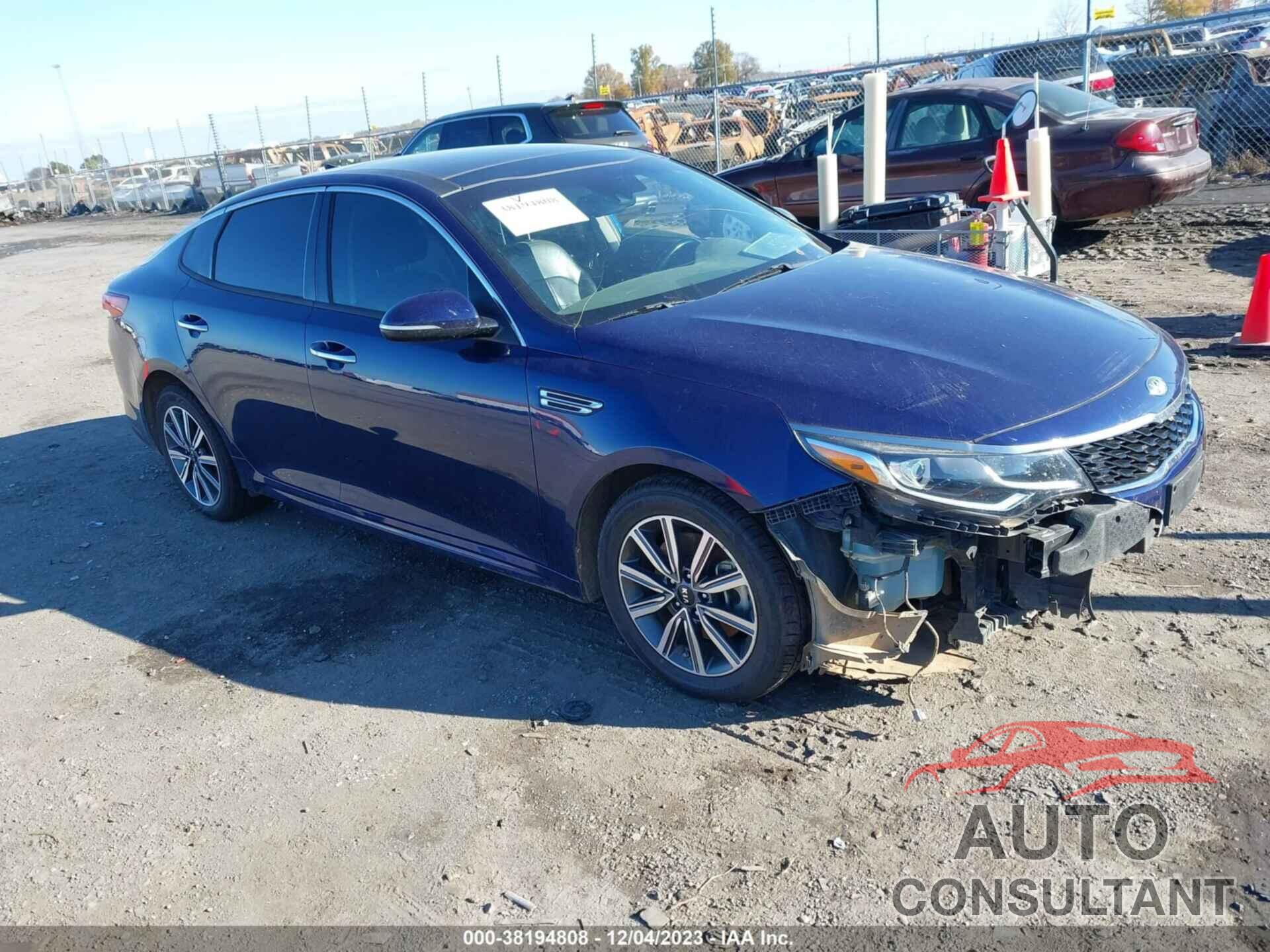 KIA OPTIMA 2019 - 5XXGU4L16KG317068