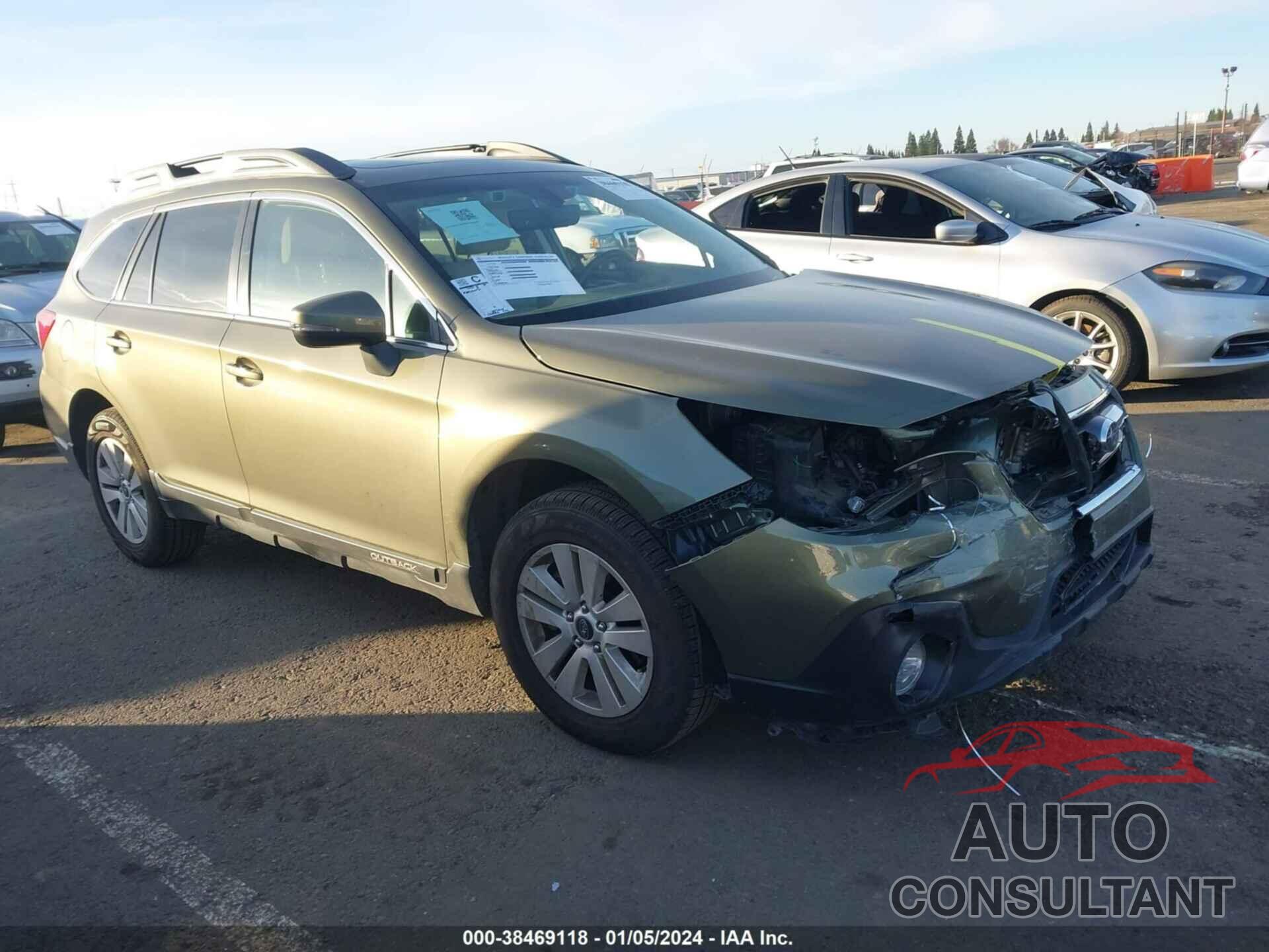 SUBARU OUTBACK 2018 - 4S4BSAHC9J3312255