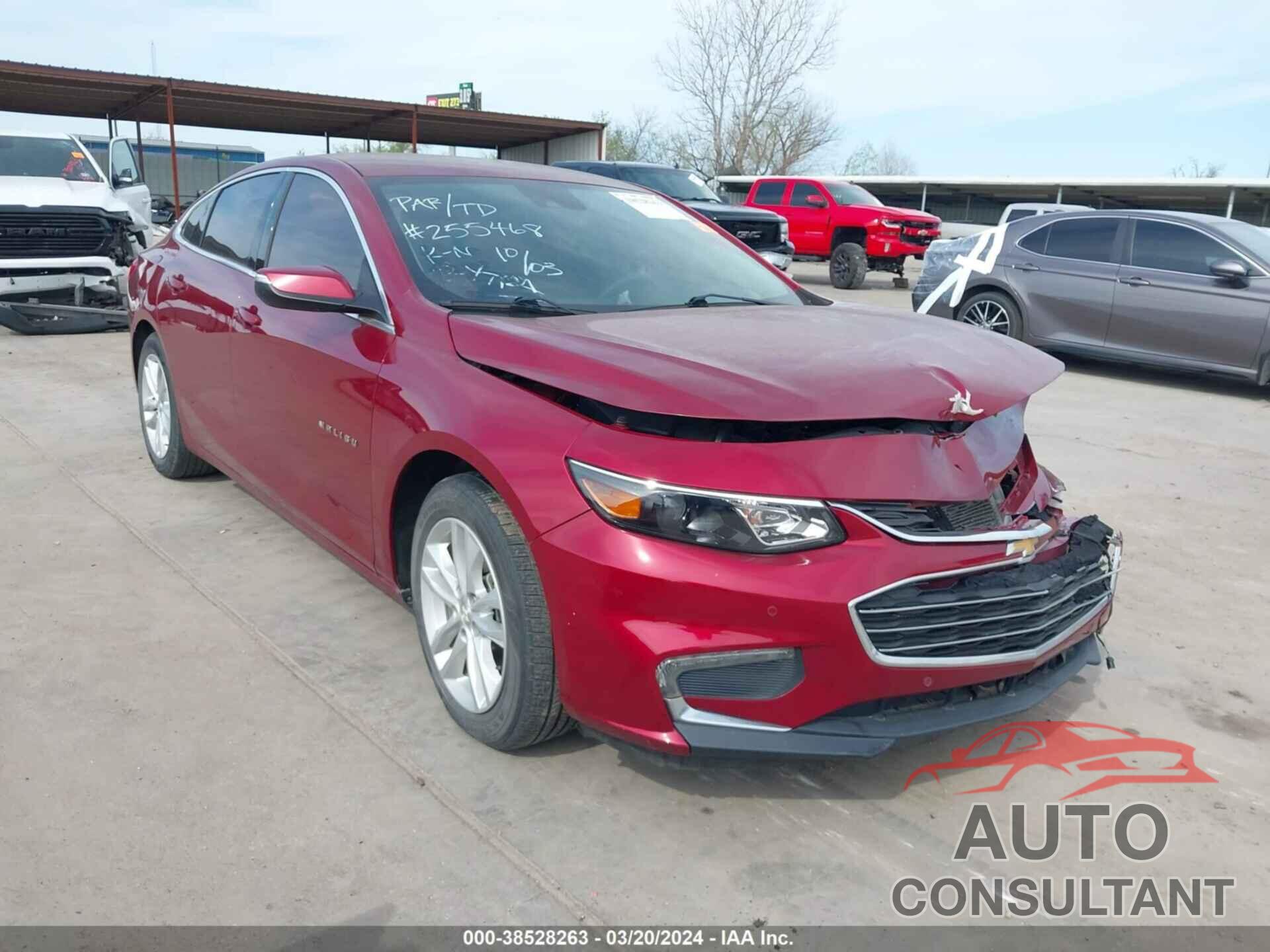 CHEVROLET MALIBU 2018 - 1G1ZD5ST8JF255468